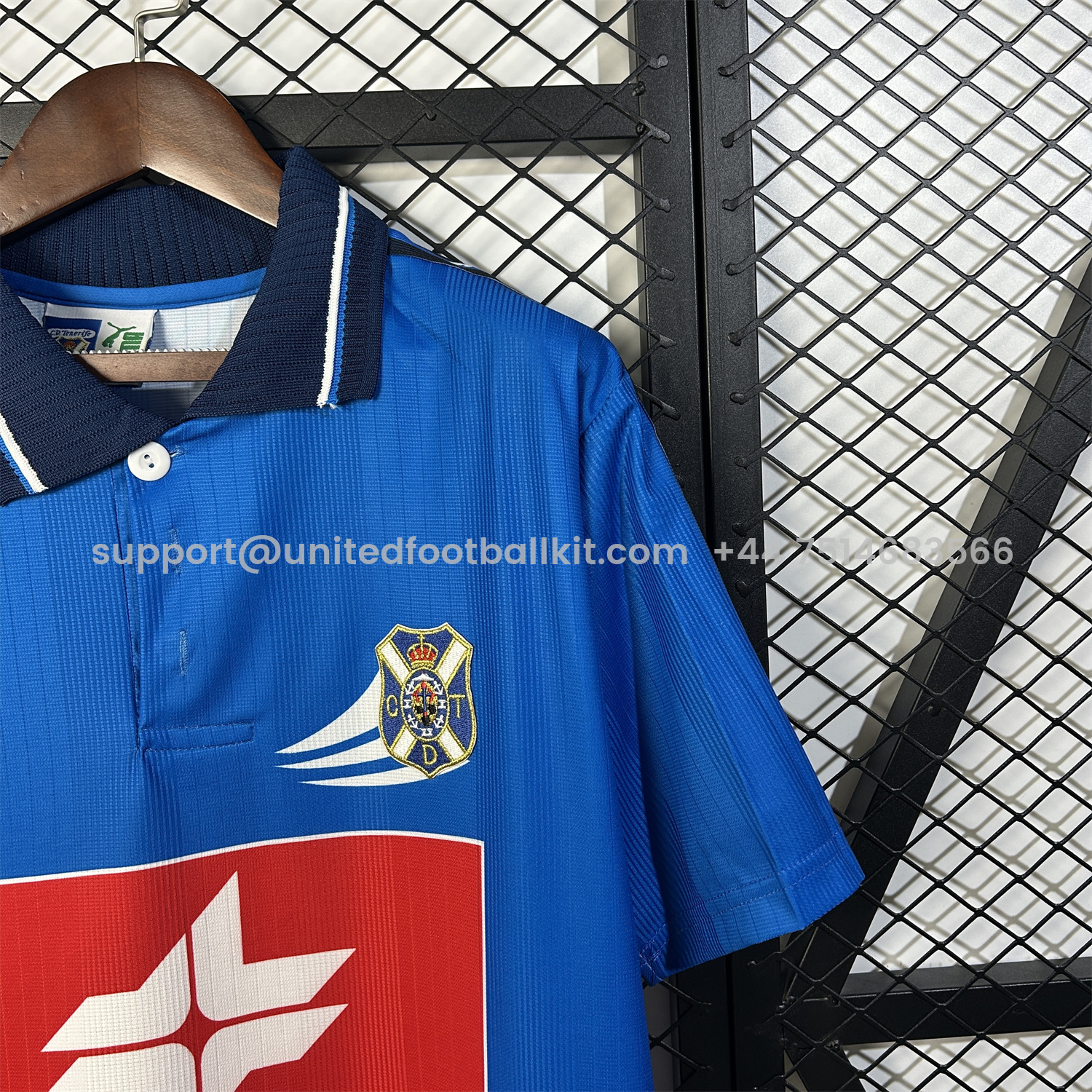 Unitedfootballkit.com | Retro Tenerife 1998-99 75th Away Jersey -Customize Name, Number and Patch | Worldwide Shipping