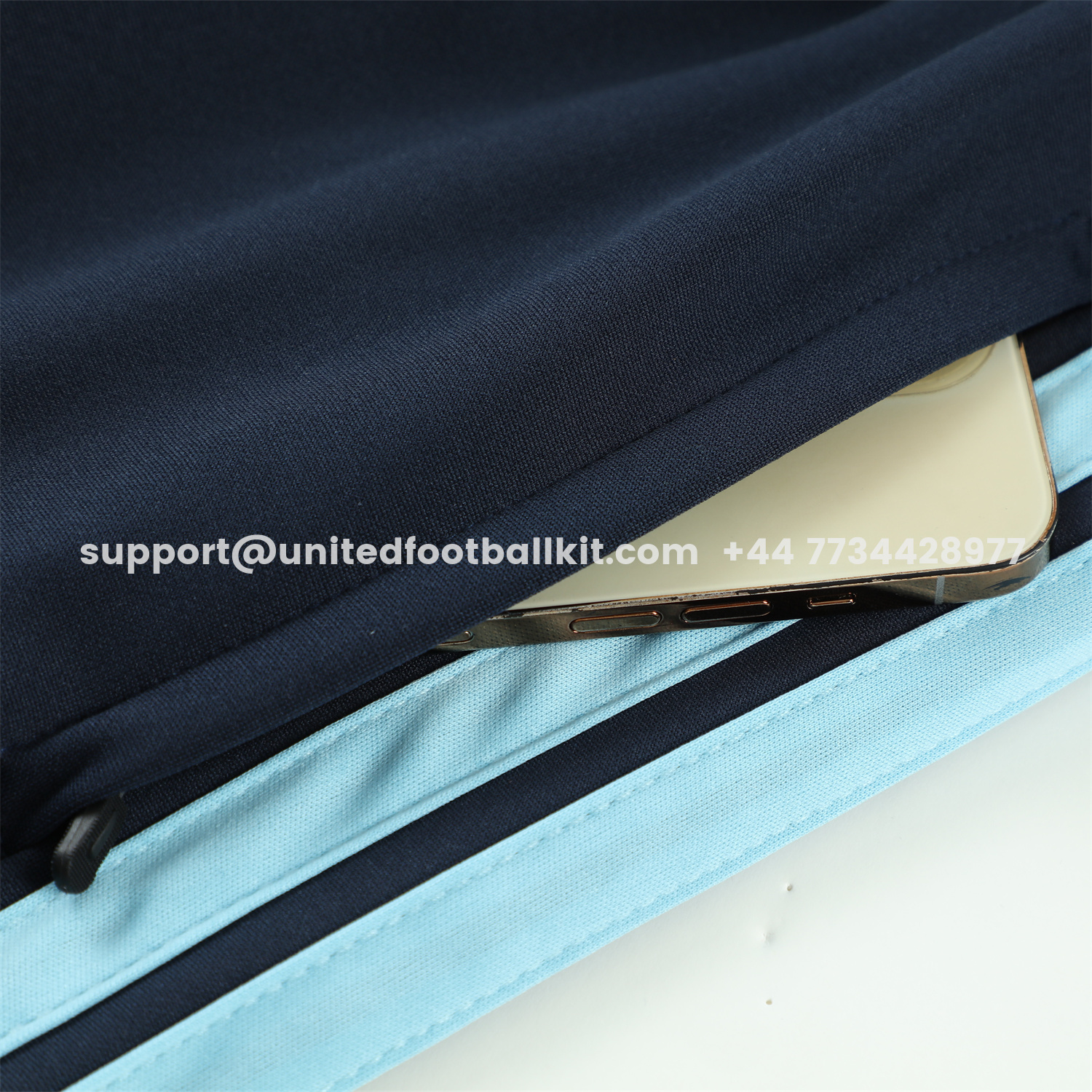 Unitedfootballkit.com | Argentina 2026 Long Sleeve Training Set - Blue Black Top & Pants -Customize Name, Number and Patch | Worldwide Shipping