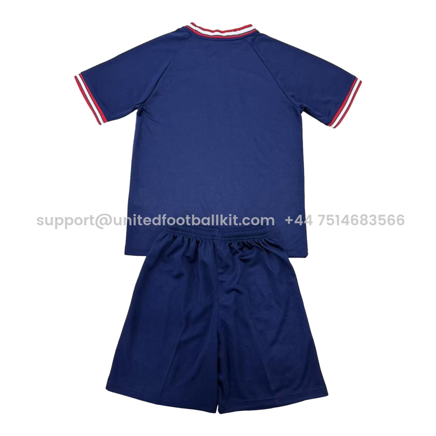 Unitedfootballkit.com | Paris Saint-Germain PSG 24-25 Royal Blue Special Edition Kids Kit -Customize Name, Number and Patch | Worldwide Shipping