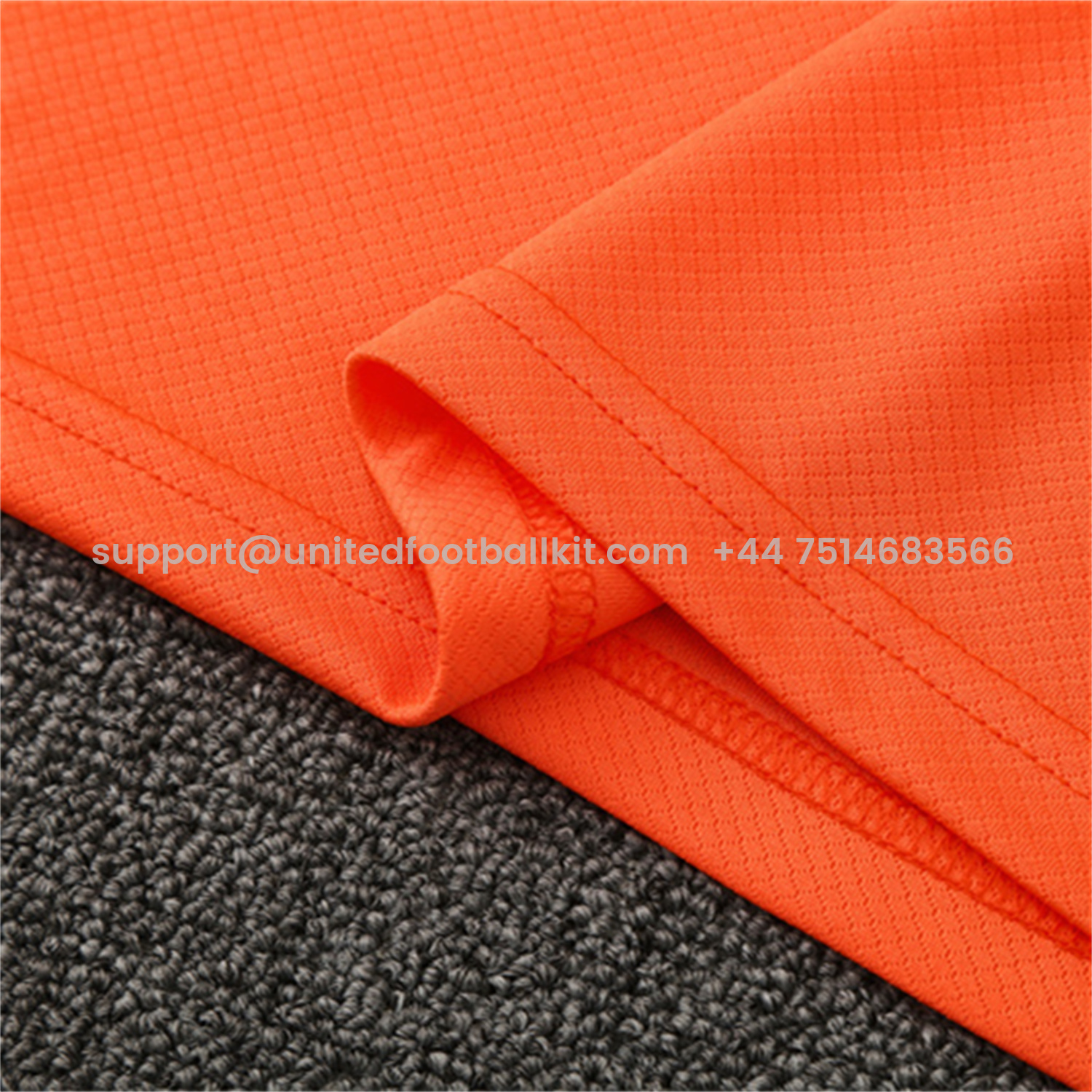 Unitedfootballkit.com | Brazil 25-26 Short-Sleeve Training Set - Orange Top & Black Shorts -Customize Name, Number and Patch | Worldwide Shipping