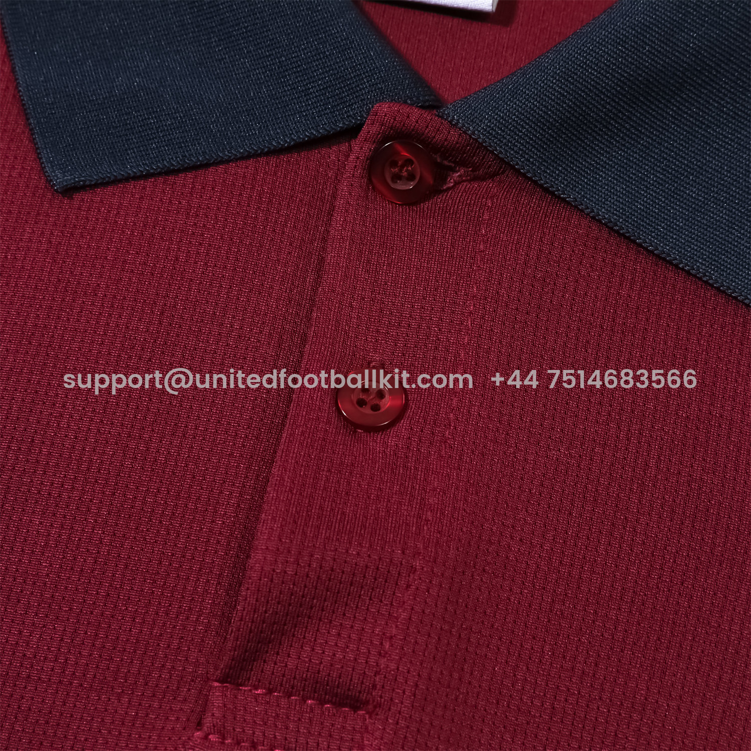 Unitedfootballkit.com | England 25-26 POLO Short-Sleeve Training Set - Red Top and Deep Blue Pants -Customize Name, Number and Patch | Worldwide Shipping