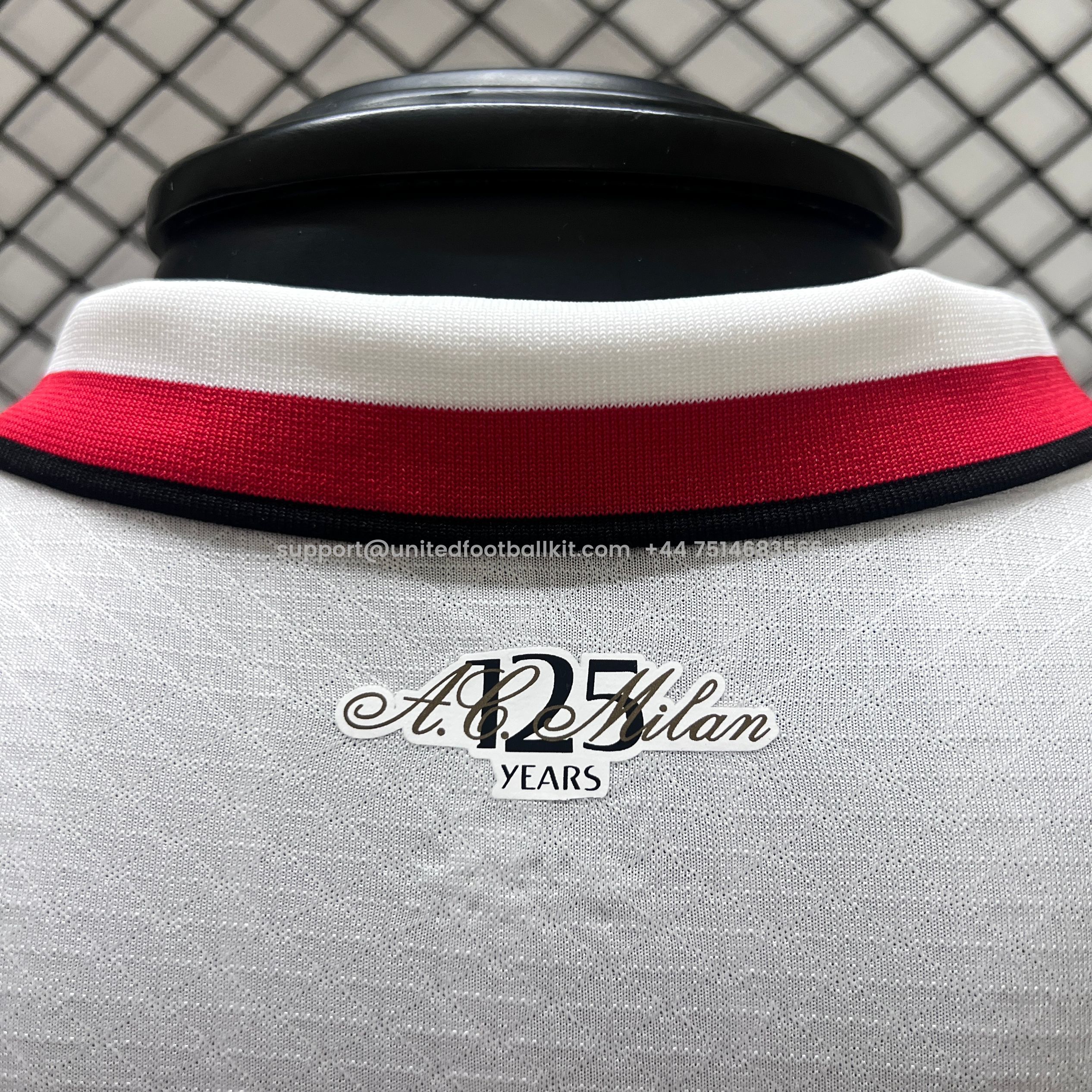 Unitedfootballkit.com | AC Milan 24-25 Away Jersey - Player Version -Customize Name, Number and Patch | Worldwide Shipping