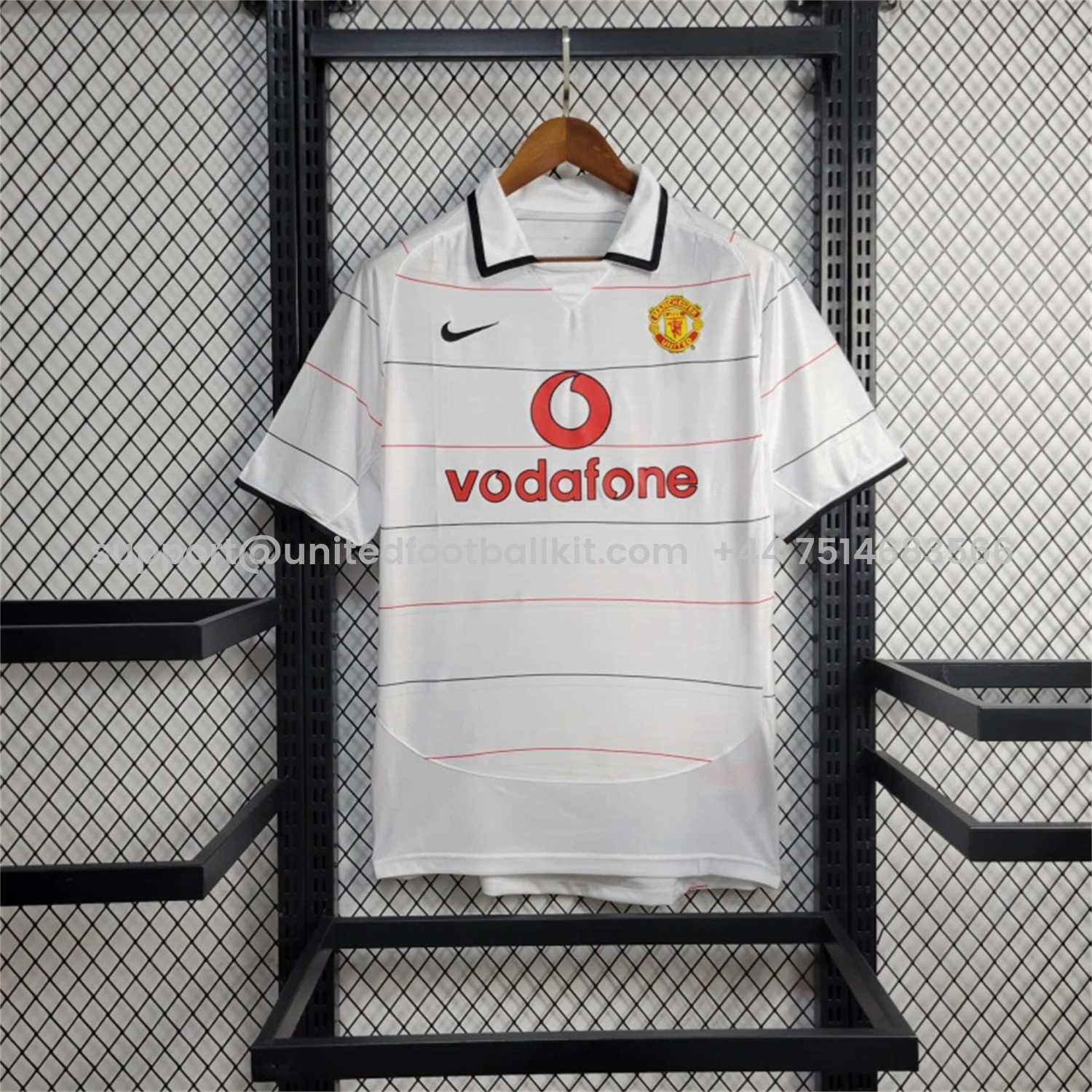 Unitedfootballkit.com | Retro Manchester United 04-06 Third Jersey -Customize Name, Number and Patch | Worldwide Shipping