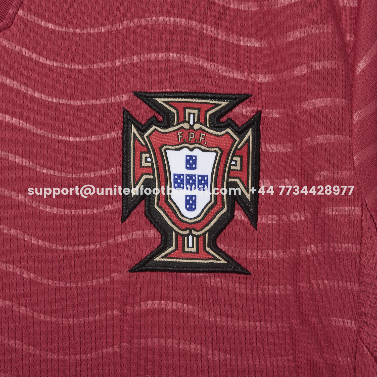 Unitedfootballkit.com | Portugal 2026 Home Jersey - Fans Version -Customize Name, Number and Patch | Worldwide Shipping