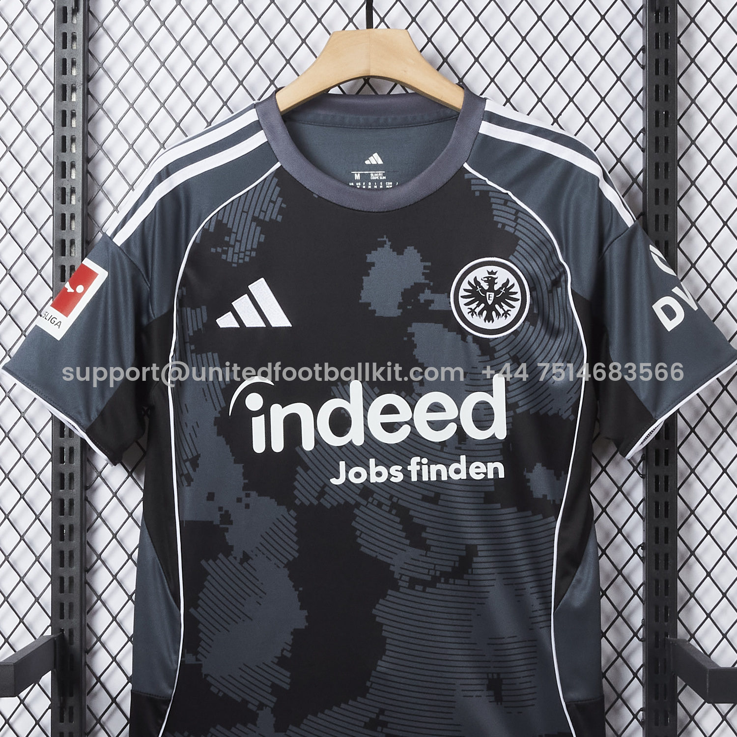 Unitedfootballkit.com | Frankfurt 25-26 Third Jersey - Fans Version -Customize Name, Number and Patch | Worldwide Shipping