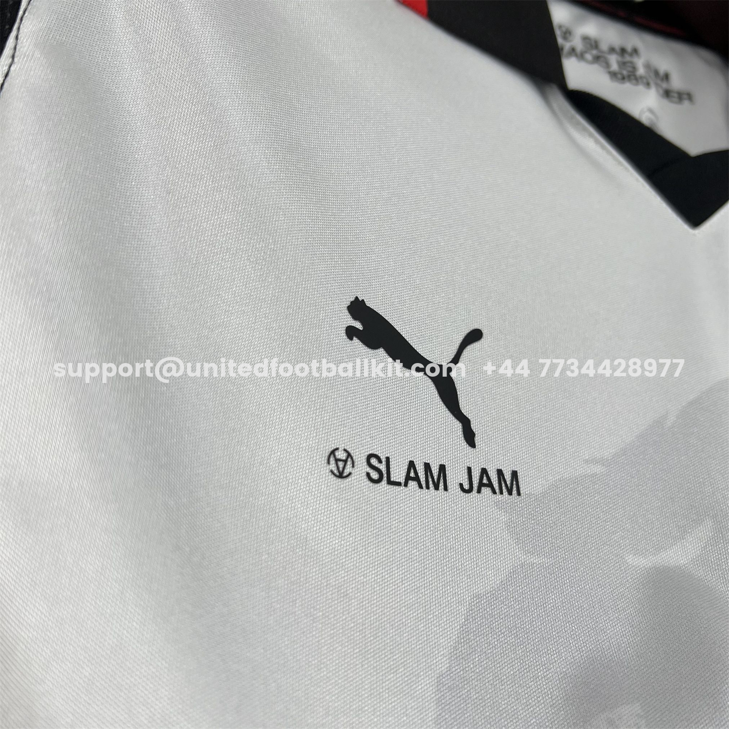 Unitedfootballkit.com | AC Milan 26-27 Slam Jam Special Jersey - Fans Version -Customize Name, Number and Patch | Worldwide Shipping