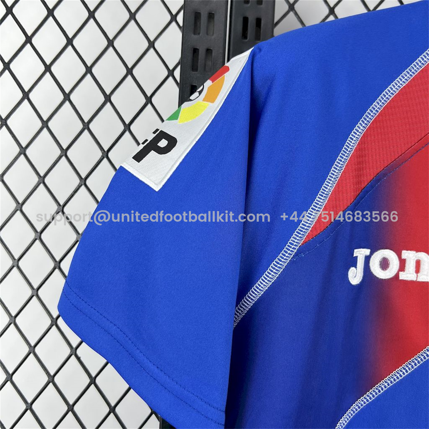 Unitedfootballkit.com | Retro Getafe 2009-10 Home Jersey -Customize Name, Number and Patch | Worldwide Shipping