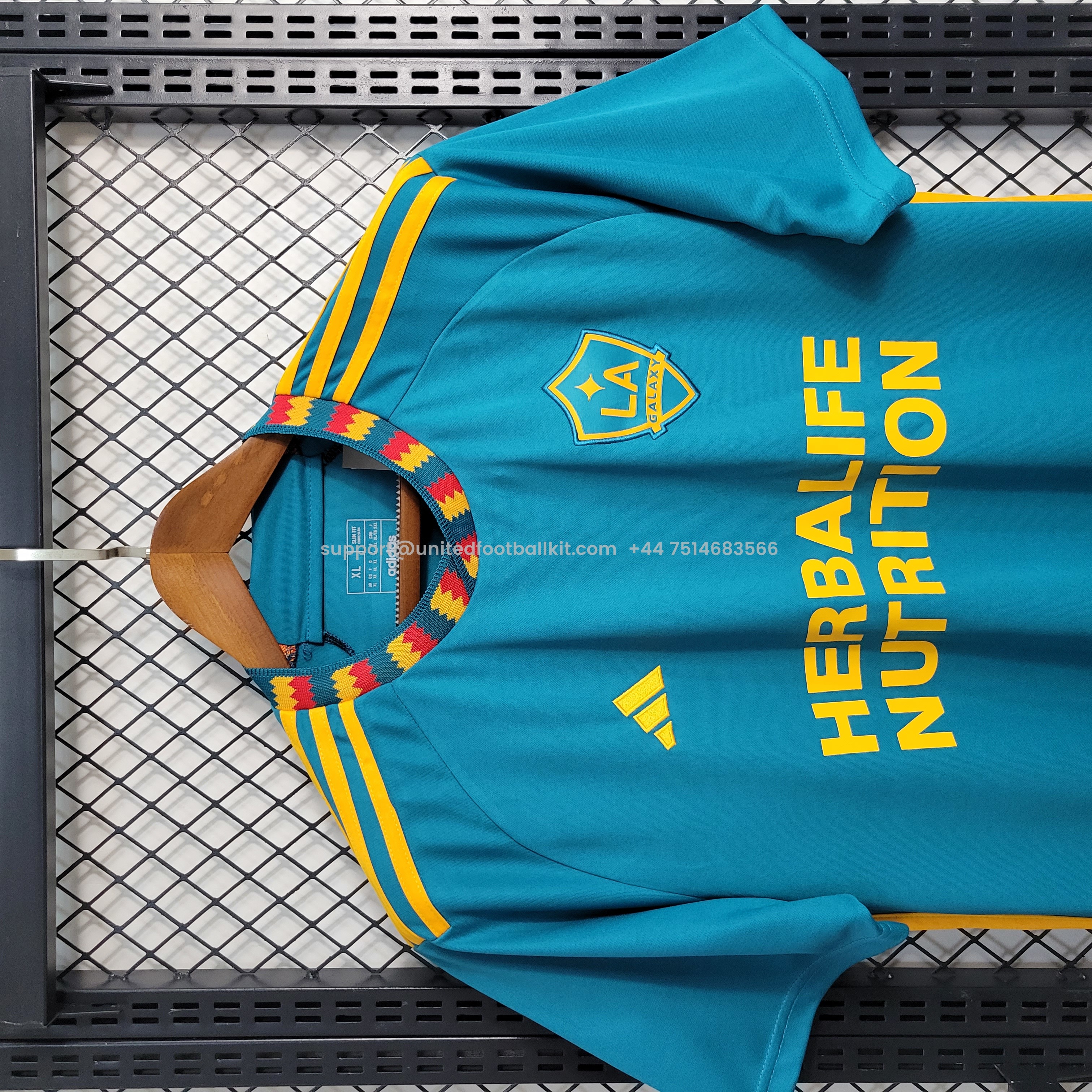 Unitedfootballkit.com | LA Galaxy 2023 Away Jersey - Fans Version -Customize Name, Number and Patch | Worldwide Shipping