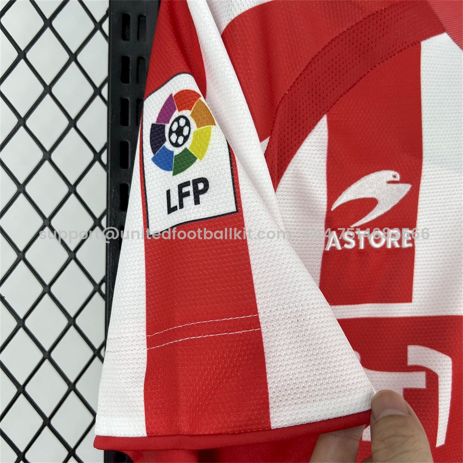 Unitedfootballkit.com | Retro Sporting de Gijon 2008-09 Home Jersey -Customize Name, Number and Patch | Worldwide Shipping