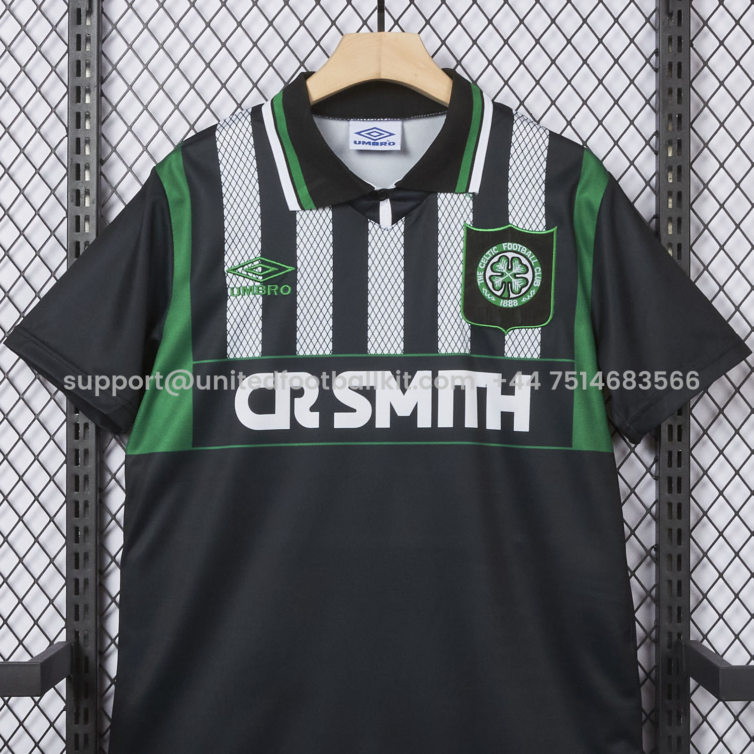 Unitedfootballkit.com | Retro Celtic 1994-96 Away Jersey -Customize Name, Number and Patch | Worldwide Shipping