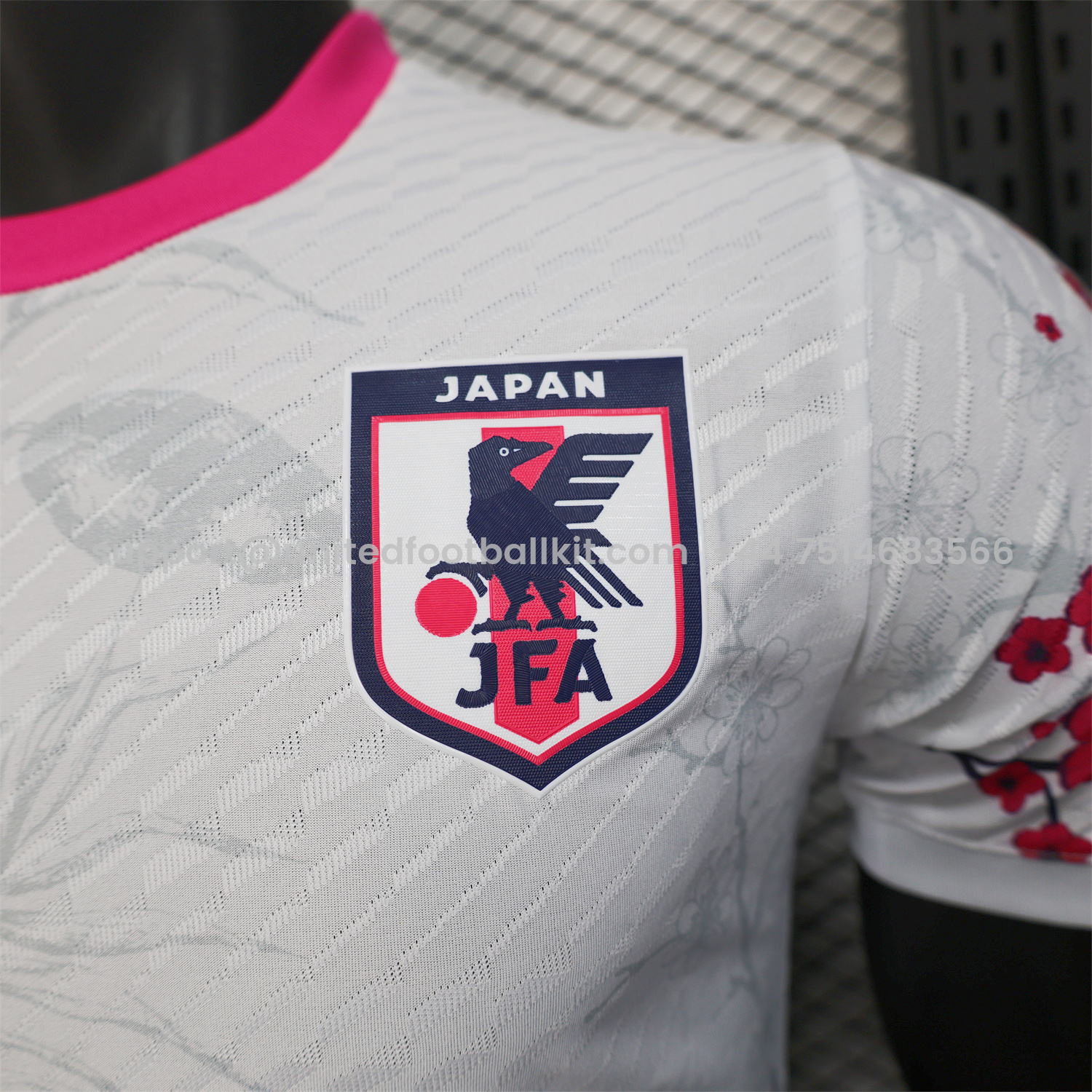 Unitedfootballkit.com | Japan 25-26 Blue Owl White Special Jersey - Player Version -Customize Name, Number and Patch | Worldwide Shipping