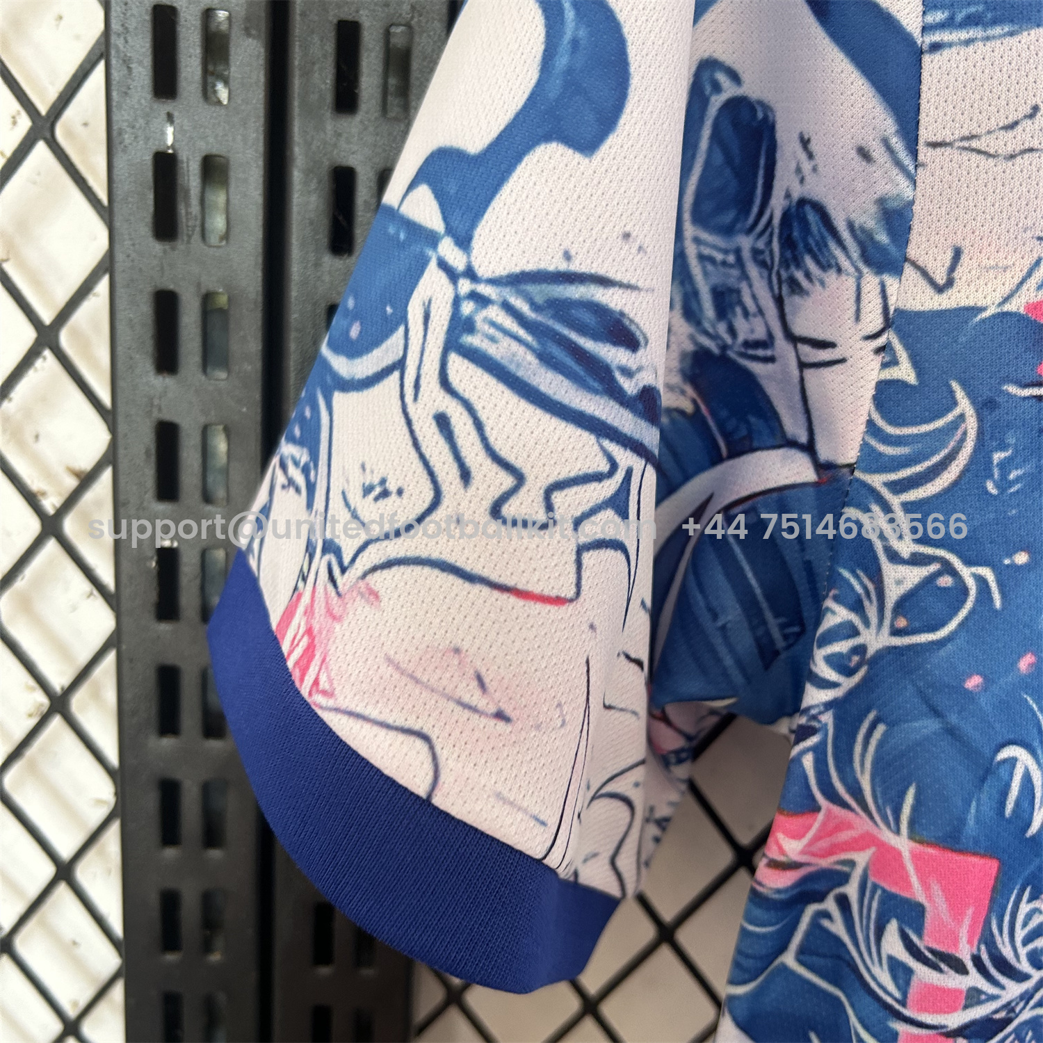 Unitedfootballkit.com | Japan 25-26 Blue Vegeta Comic Slice Special Edition Jersey - Fans Version -Customize Name, Number and Patch | Worldwide Shipping