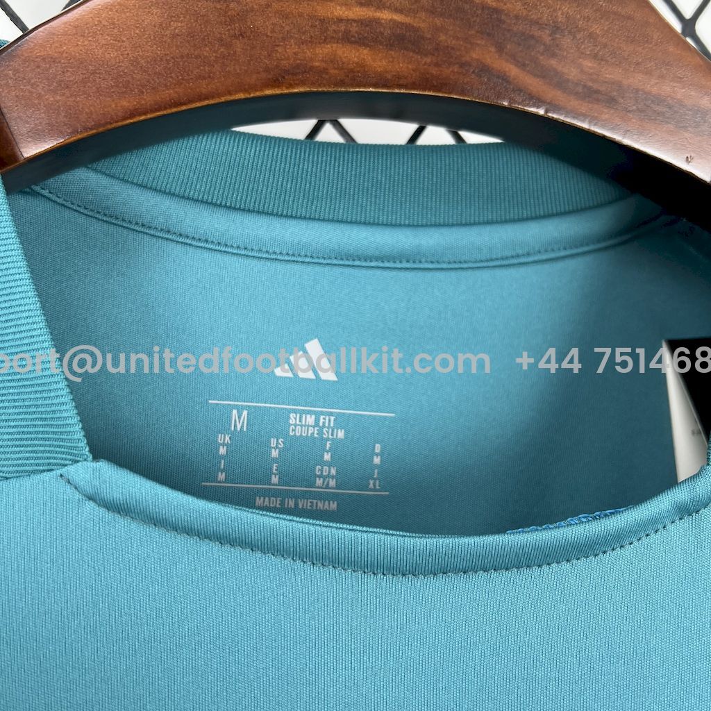 Unitedfootballkit.com | Cruzeiro 2025 Turquoise Training Jersey - Fans Version -Customize Name, Number and Patch | Worldwide Shipping