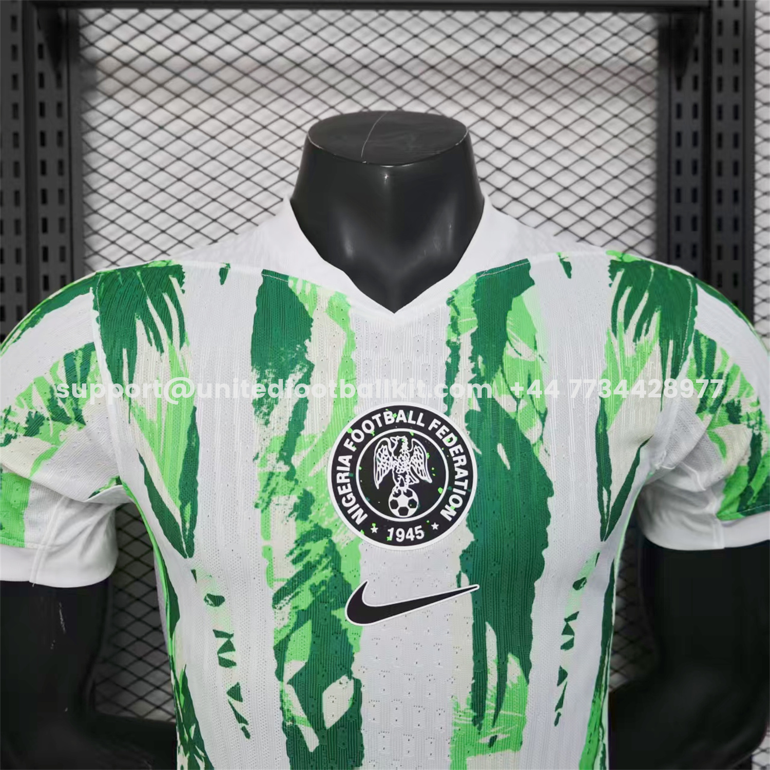 Unitedfootballkit.com | Nigeria Women 25-26 Away Jersey - Men's Player Version -Customize Name, Number and Patch | Worldwide Shipping