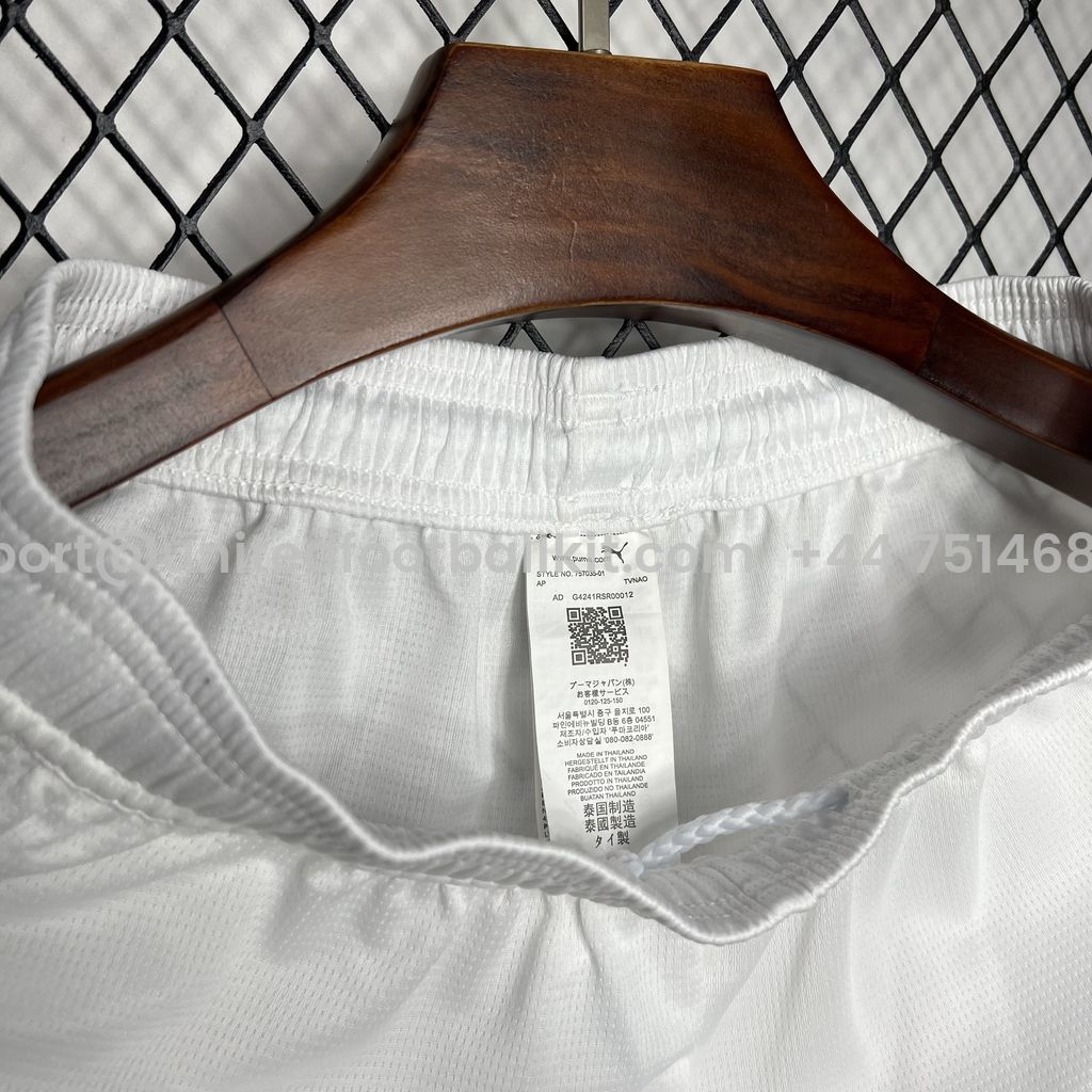 Unitedfootballkit.com | AC Milan 24-25 Away Shorts - Fans Version -Customize Name, Number and Patch | Worldwide Shipping