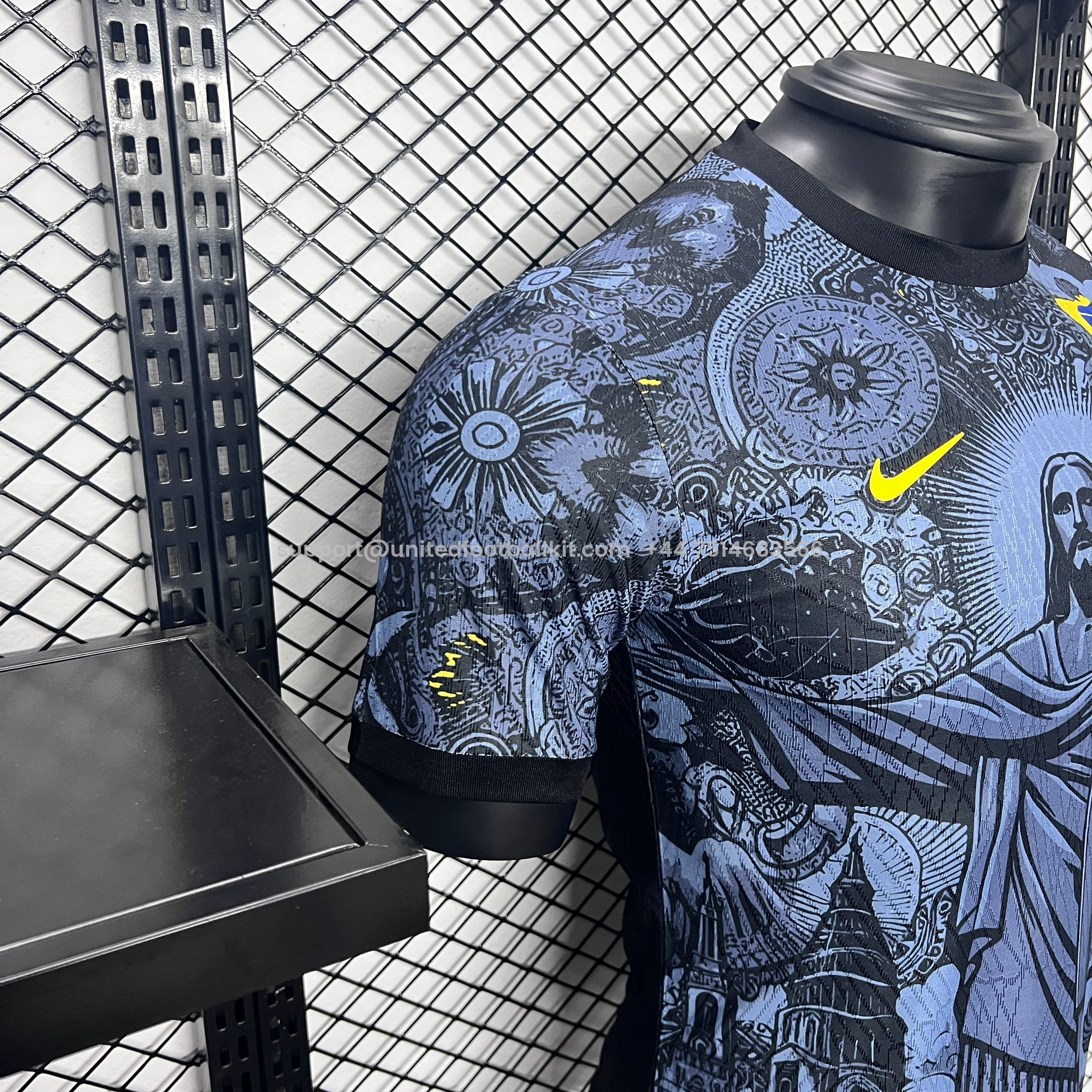 Unitedfootballkit.com | Brazil 2024 Christ the Redeemer Statue Special Edition Jersey - Player Version -Customize Name, Number and Patch | Worldwide Shipping