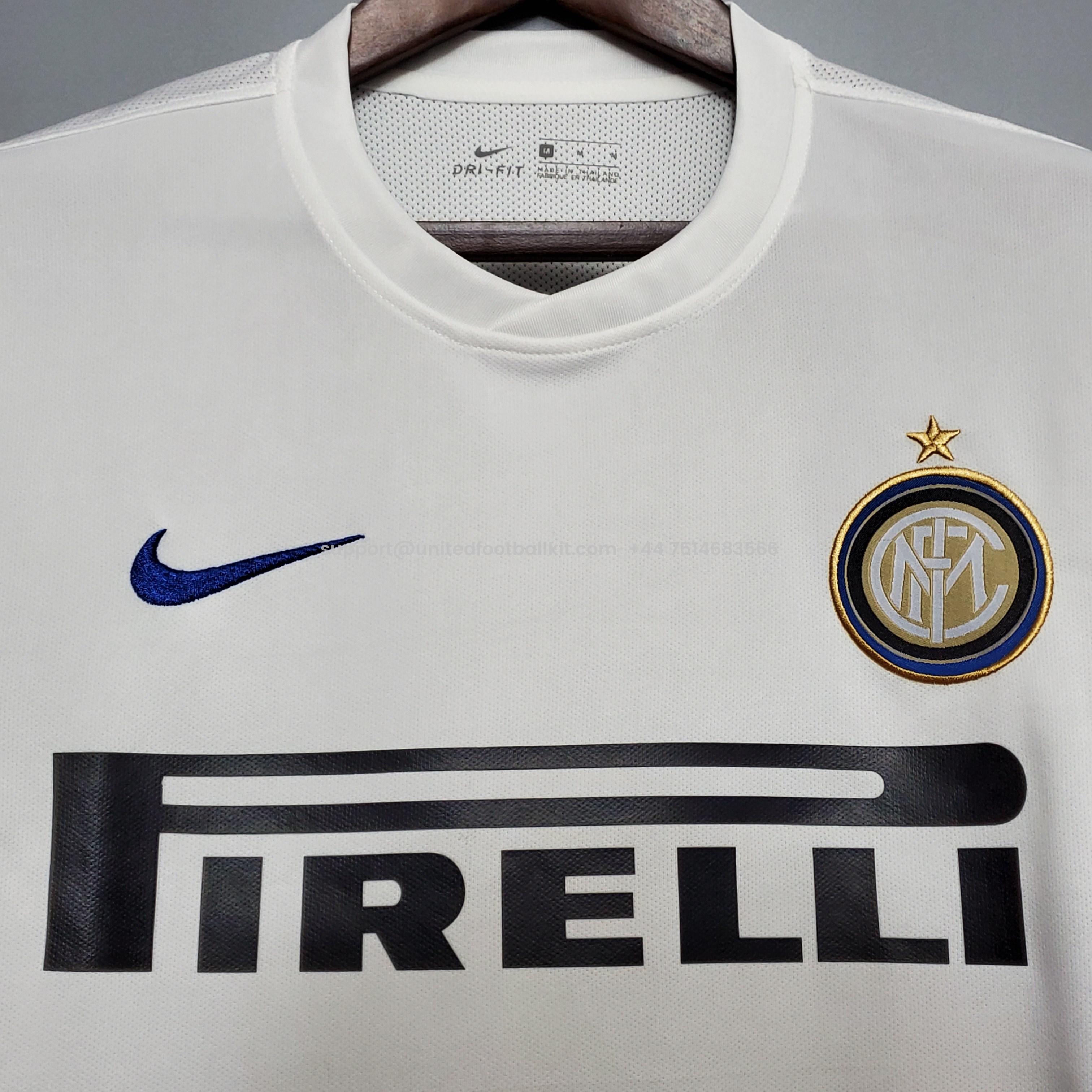 Unitedfootballkit.com | Retro Inter Milan 2010-11 Away Stadium Jersey -Customize Name, Number and Patch | Worldwide Shipping