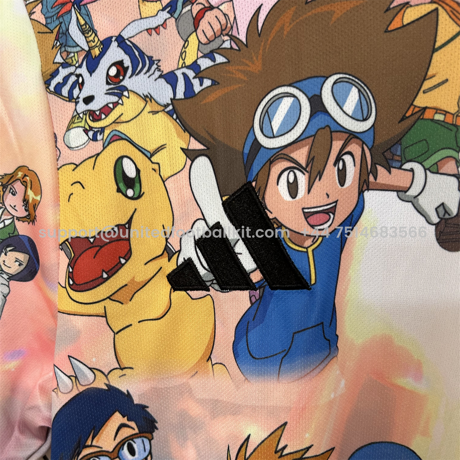 Unitedfootballkit.com | Japan 25-26 Digimon Special Edition Jersey - Fans Version -Customize Name, Number and Patch | Worldwide Shipping