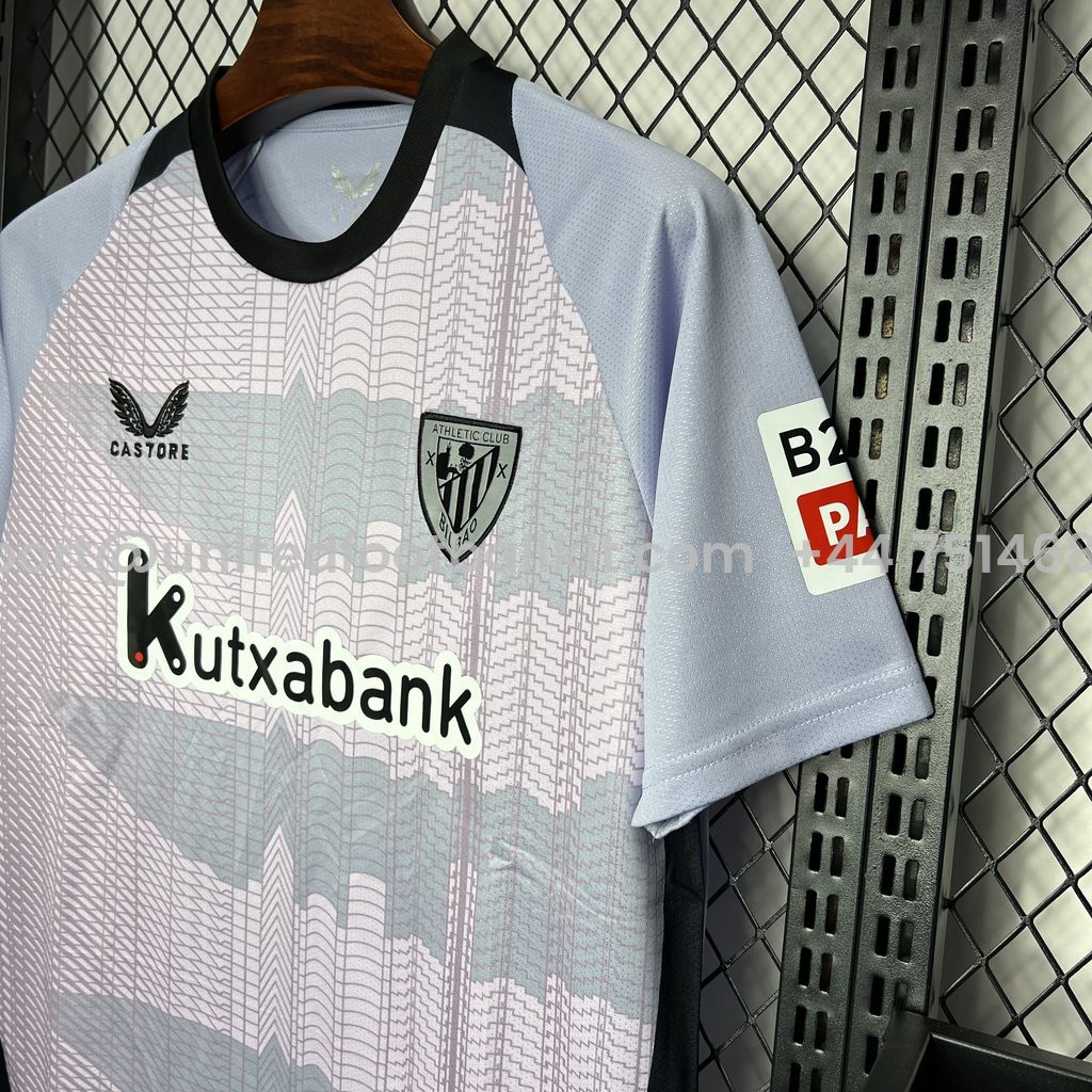 Unitedfootballkit.com | Athletic Bilbao 24-25 Third Jersey - Fans Version -Customize Name, Number and Patch | Worldwide Shipping