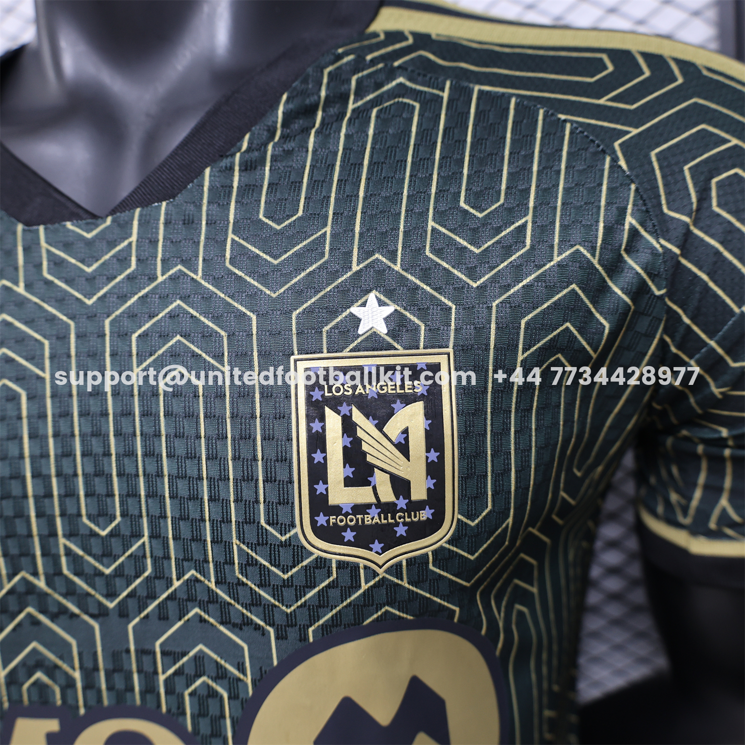 Unitedfootballkit.com | Los Angeles FC 26-27 Home Jersey With Star - Player Version -Customize Name, Number and Patch | Worldwide Shipping