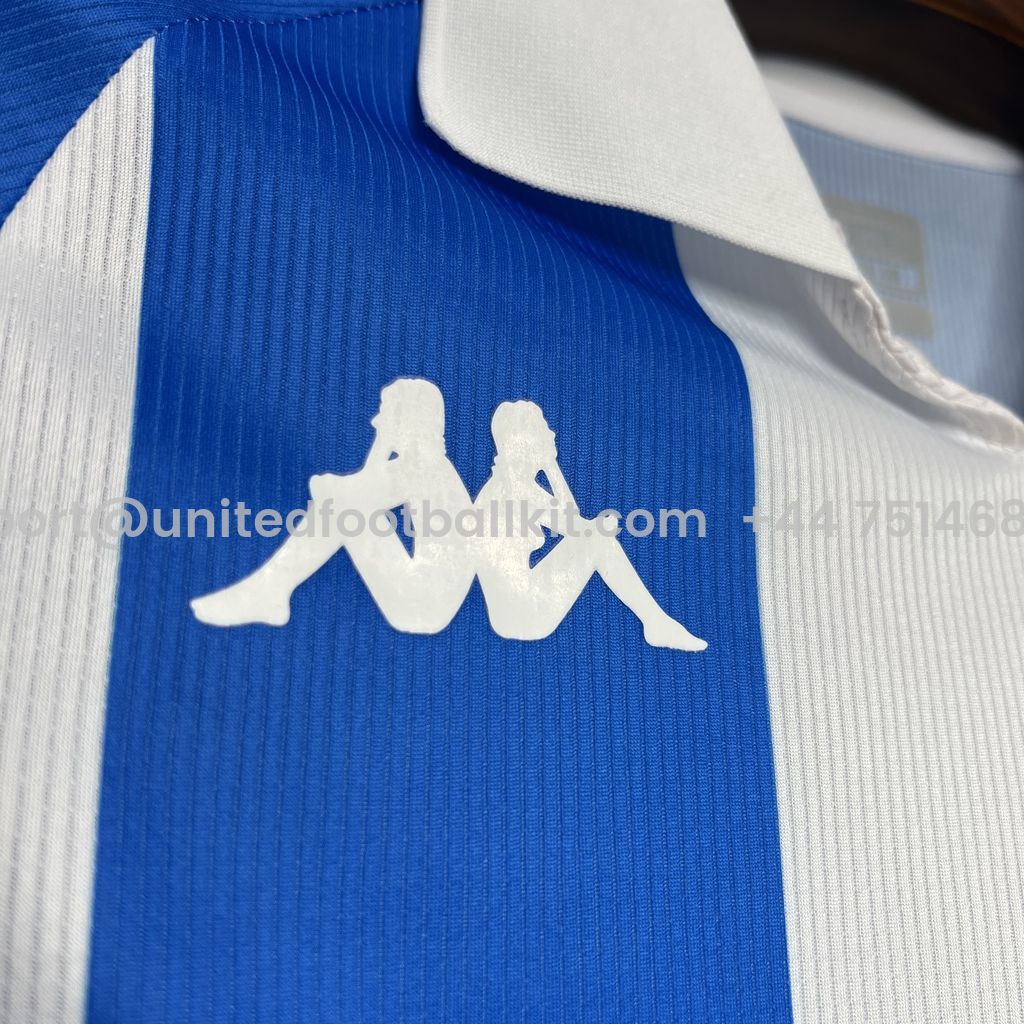 Unitedfootballkit.com | Deportivo de La Coruña 24-25 Home Stadium Jersey - Fans Version -Customize Name, Number and Patch | Worldwide Shipping