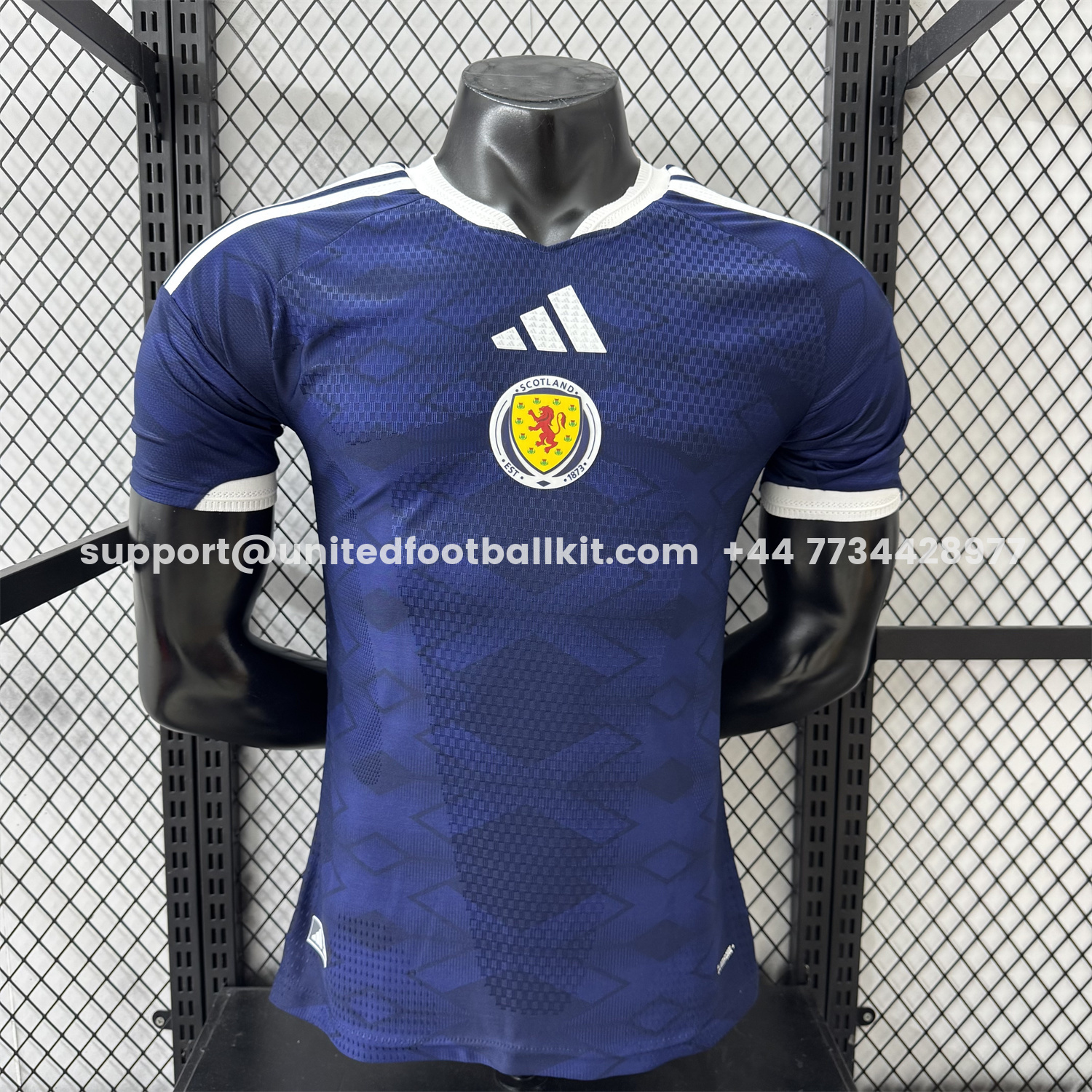 Unitedfootballkit.com | S-c-o.t l.a-n.d 2026 Home Jersey - Player Version -Customize Name, Number and Patch | Worldwide Shipping