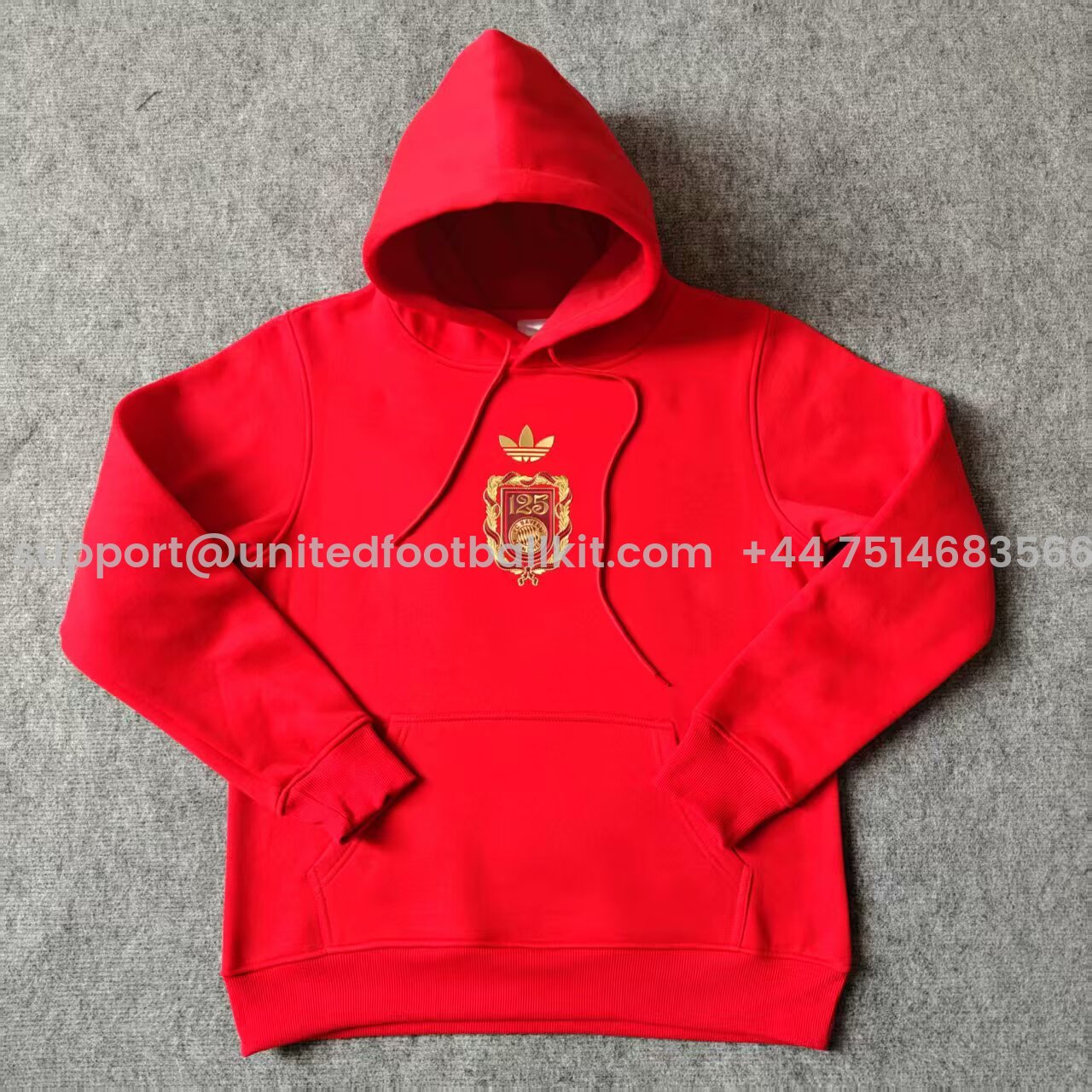 Unitedfootballkit.com | Bayern Munich 2025 125th Anniversary Unisex Pullover Hoodie -Customize Name, Number and Patch | Worldwide Shipping