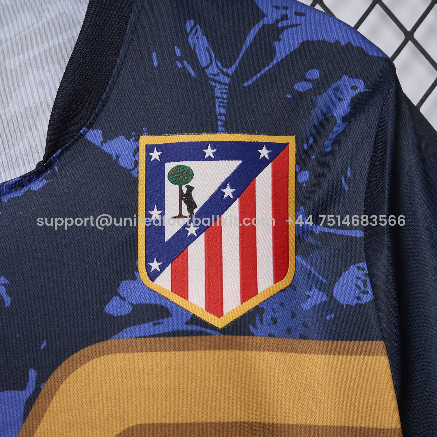 Unitedfootballkit.com | Atletico Madrid 25-26 Wonder Woman Special Edition - Fans Version -Customize Name, Number and Patch | Worldwide Shipping
