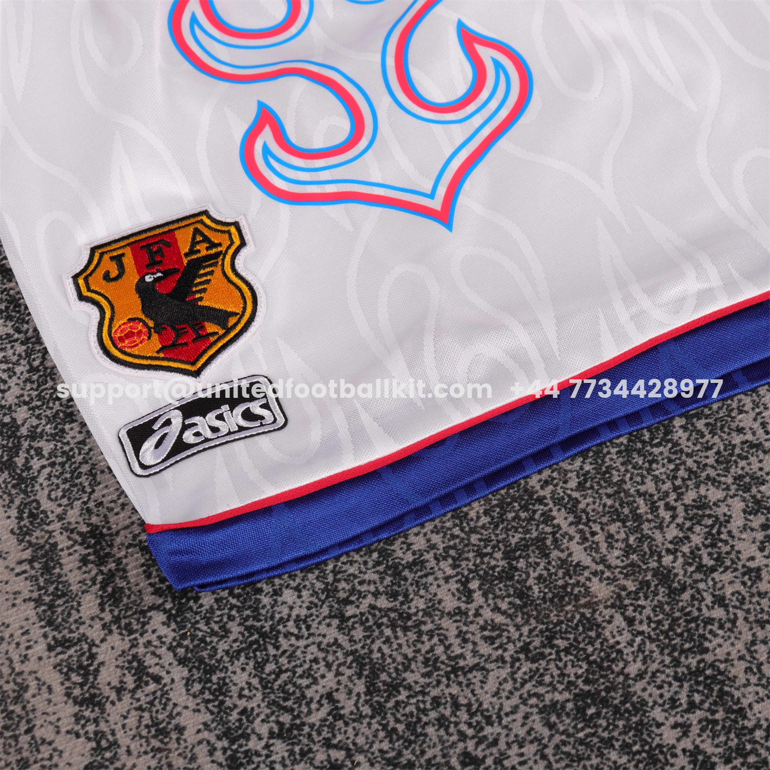 Unitedfootballkit.com | Retro Japan 1998 Home Kids Kit -Customize Name, Number and Patch | Worldwide Shipping