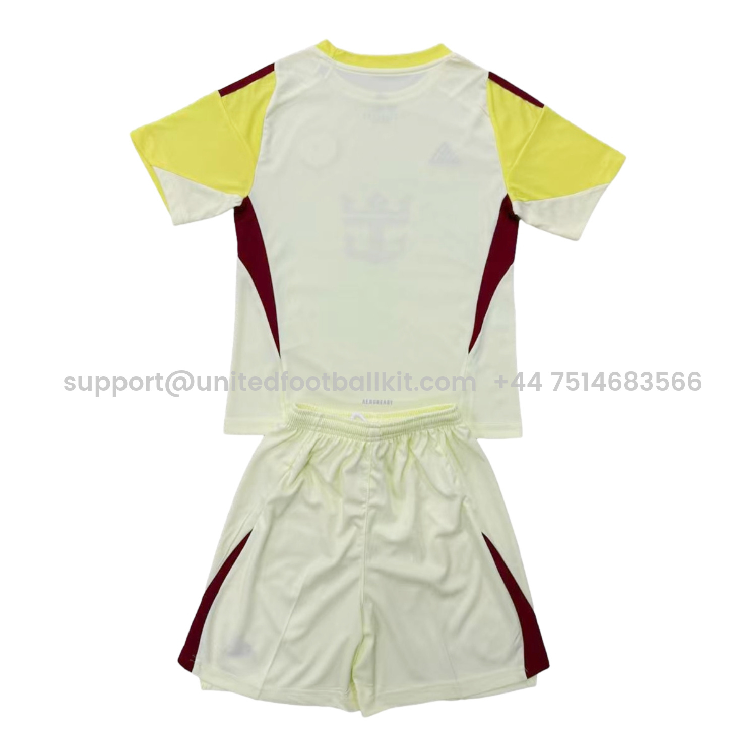 Unitedfootballkit.com | INT M.A.M 2025 Light Yellow Goalkeeper Men's Adult Jersey Set - Fans Version -Customize Name, Number and Patch | Worldwide Shipping