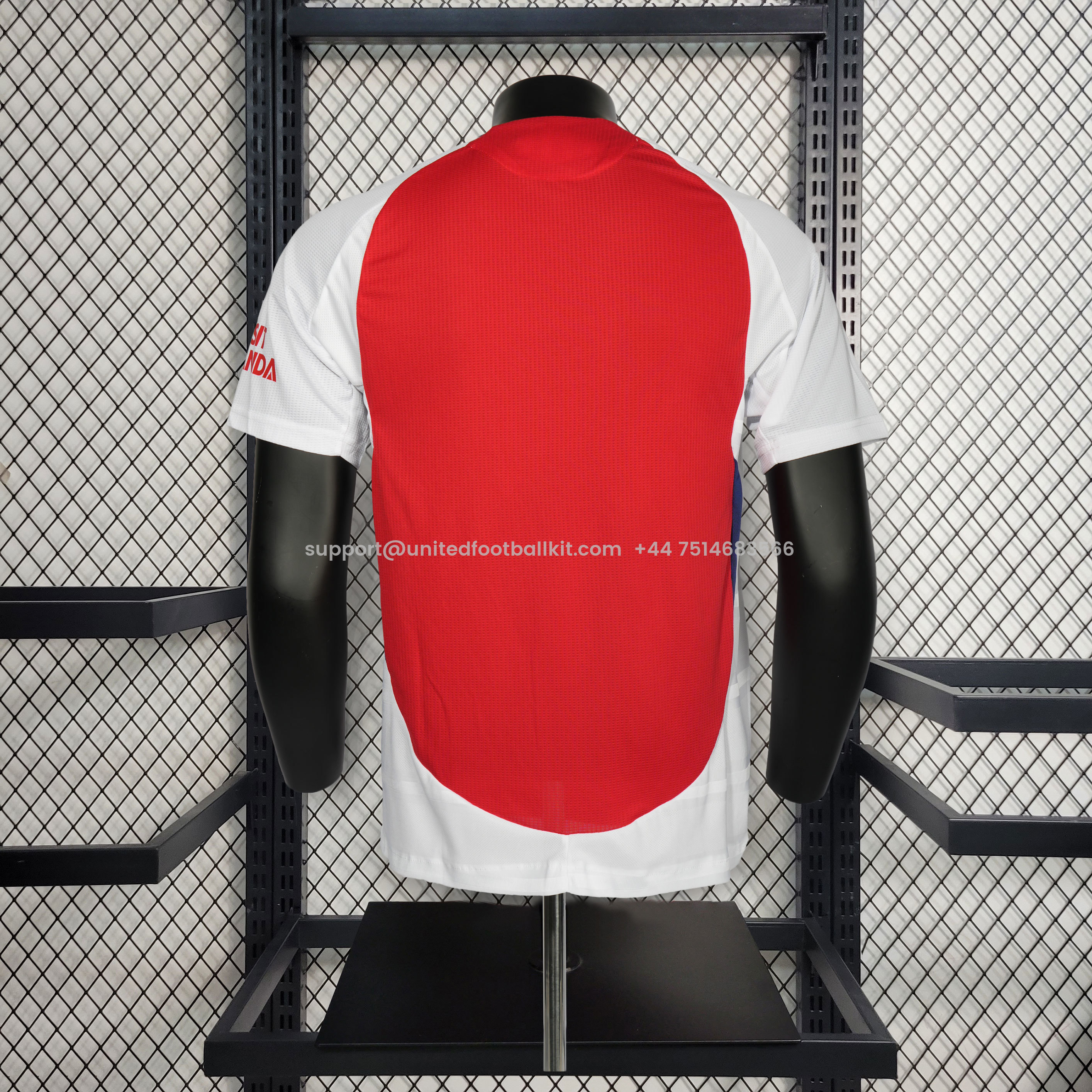 Unitedfootballkit.com | Arsenal 24-25 Home Stadium Jersey - Player Version -Customize Name, Number and Patch | Worldwide Shipping