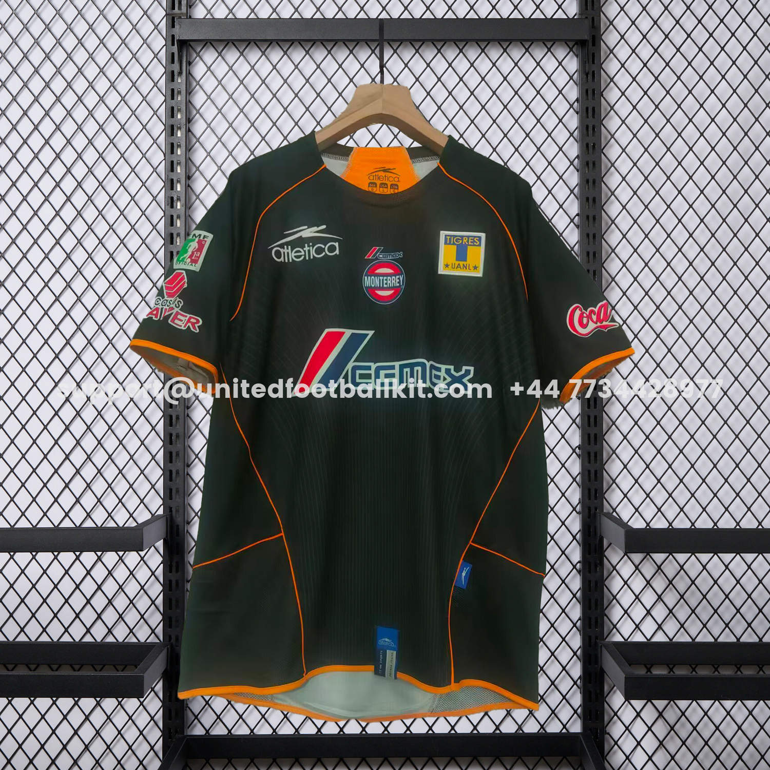 Unitedfootballkit.com | Retro Tigres UANL 2005-06 Third Jersey -Customize Name, Number and Patch | Worldwide Shipping