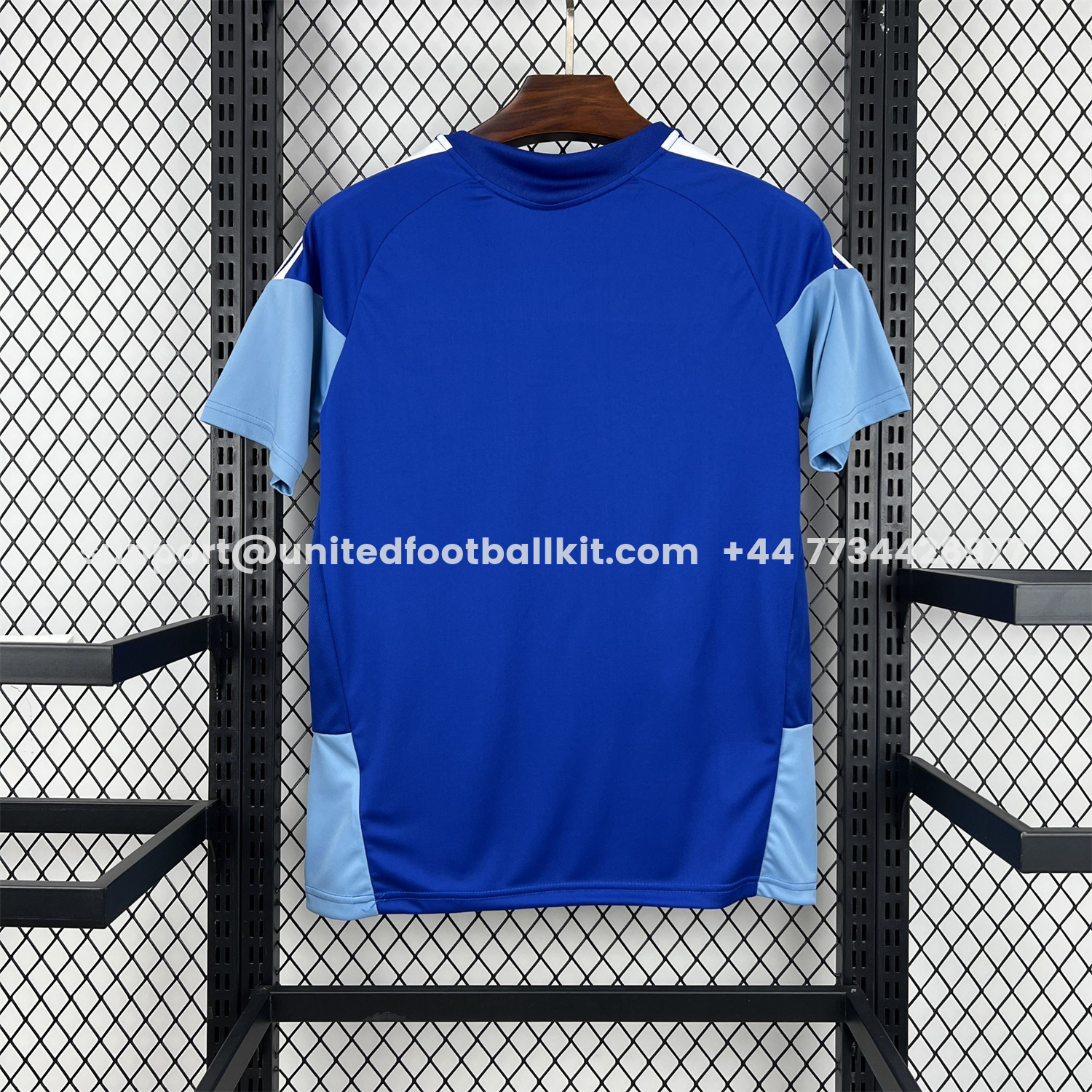 Unitedfootballkit.com | Cruzeiro 25-26 Pre-Match Ocean Blue Jersey - Fans Version -Customize Name, Number and Patch | Worldwide Shipping