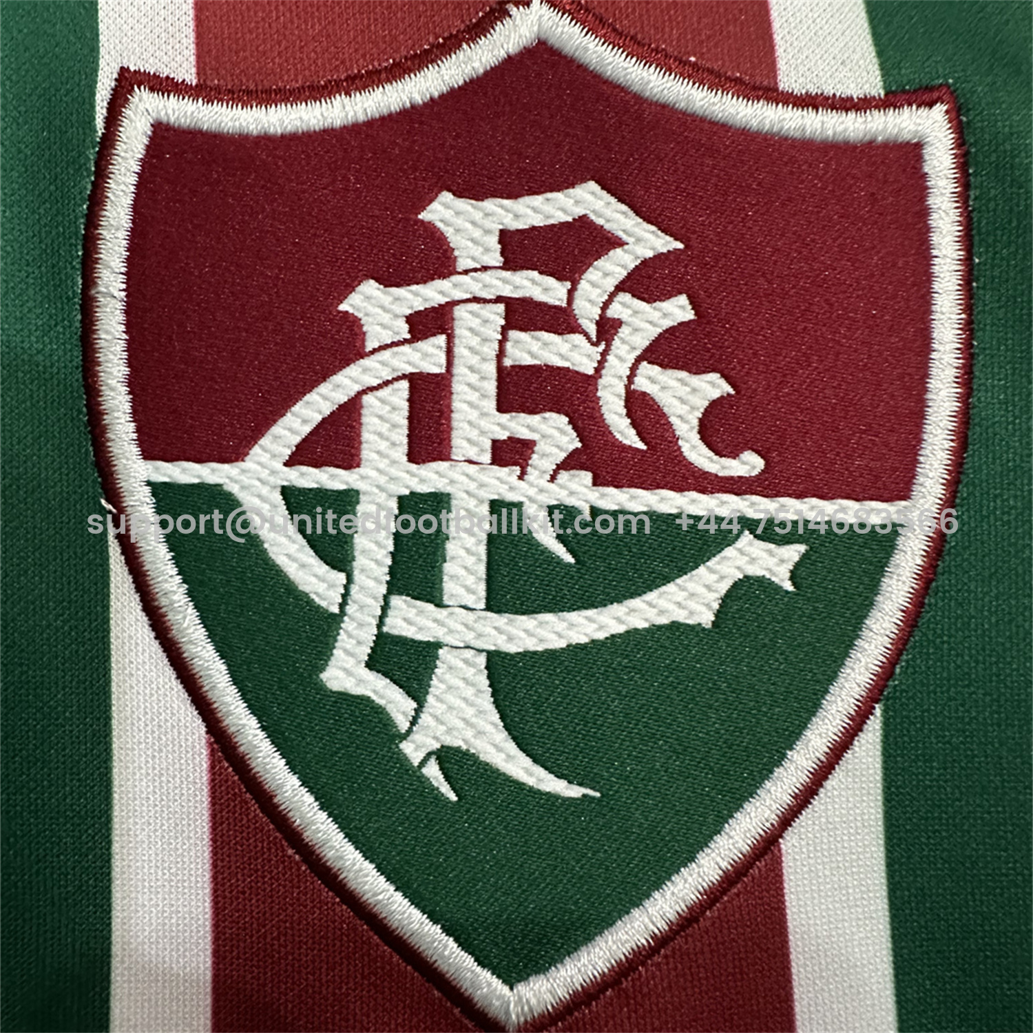 Unitedfootballkit.com | Fluminense 25-26 Home Jersey - Fans Version -Customize Name, Number and Patch | Worldwide Shipping