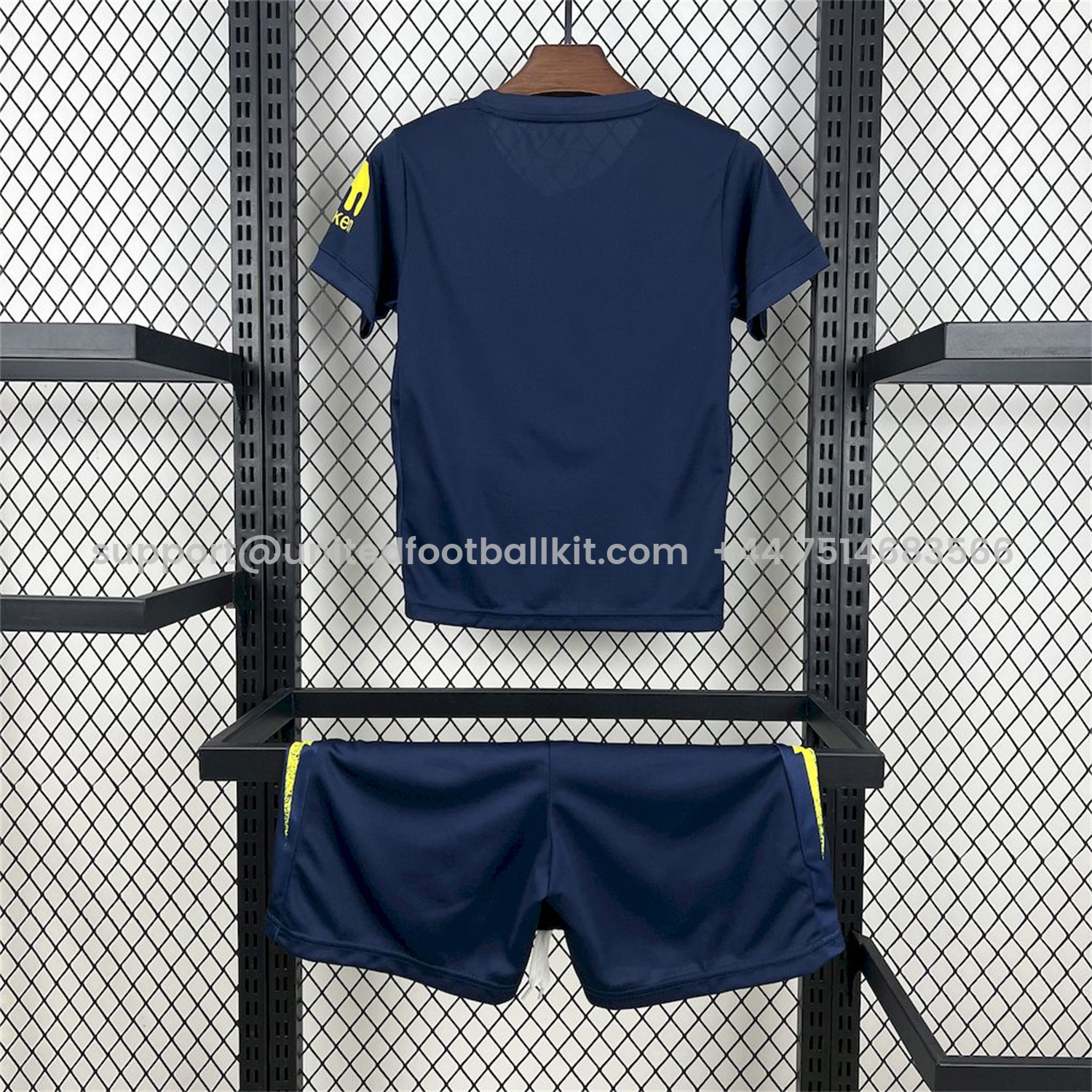 Unitedfootballkit.com | Atletico Madrid 25-26 Away Kids Kit -Customize Name, Number and Patch | Worldwide Shipping