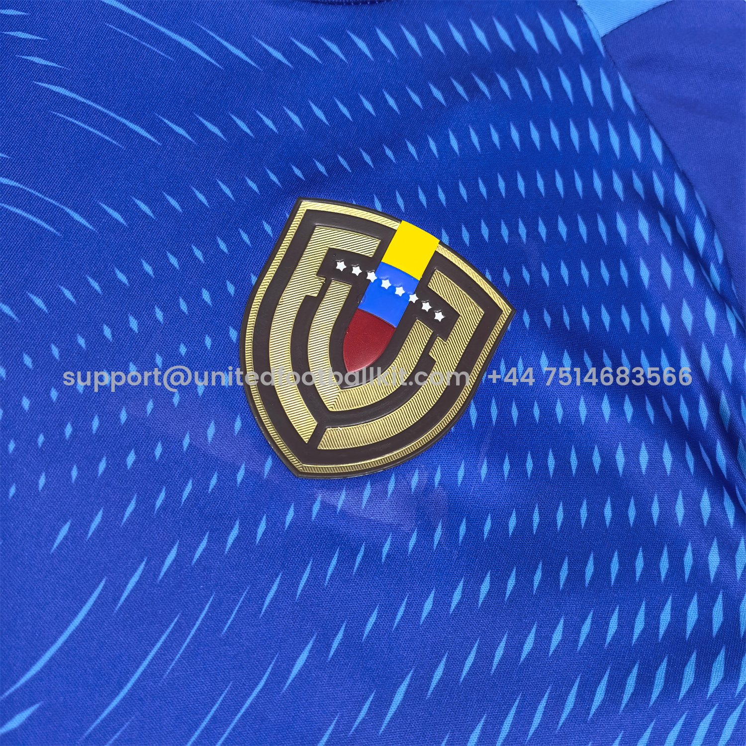 Unitedfootballkit.com | Venezuela 25-26 Blue Goalkeeper Jersey - Fans Version -Customize Name, Number and Patch | Worldwide Shipping