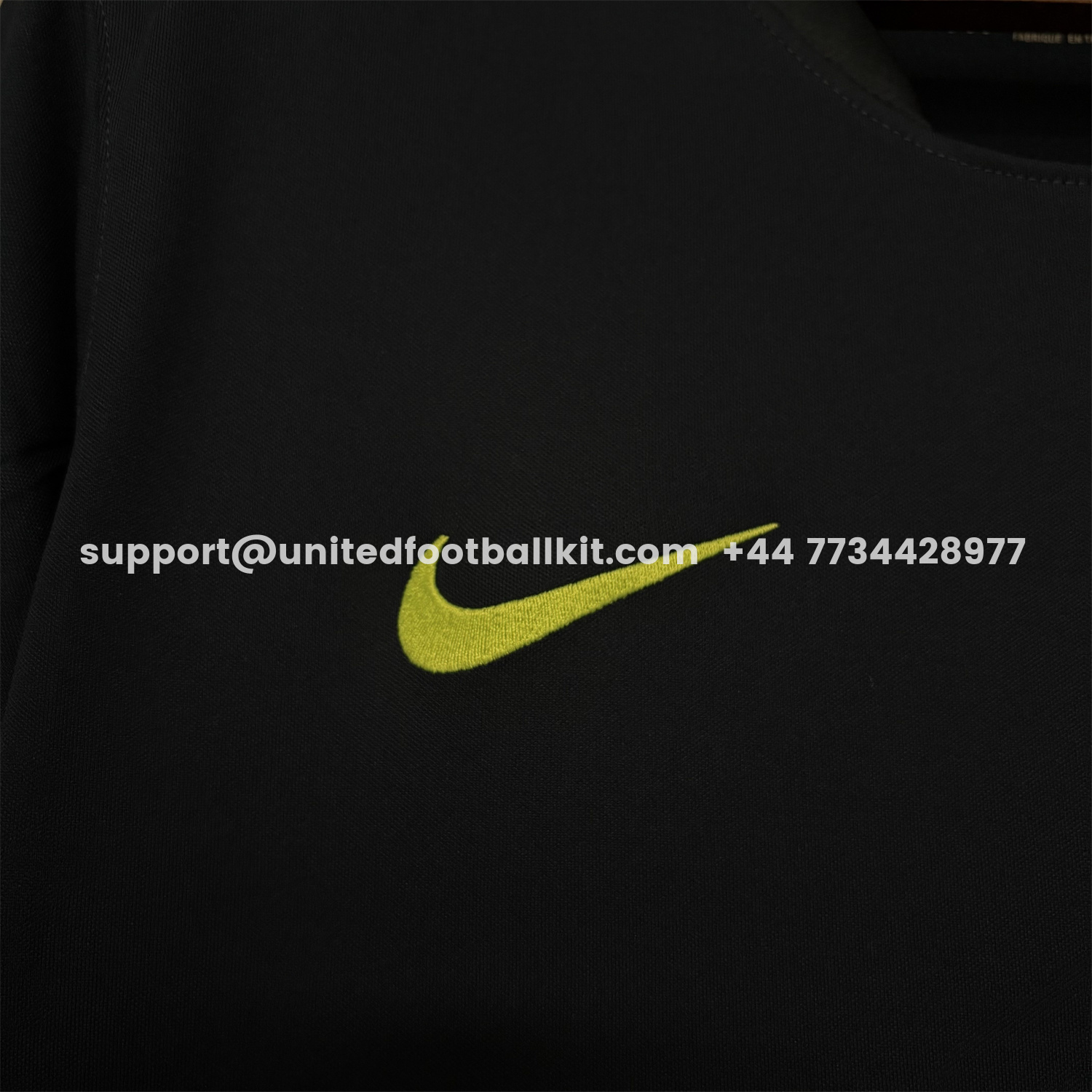 Unitedfootballkit.com | Brazil 2026 Dark Blue Training Jersey - Fans Version -Customize Name, Number and Patch | Worldwide Shipping