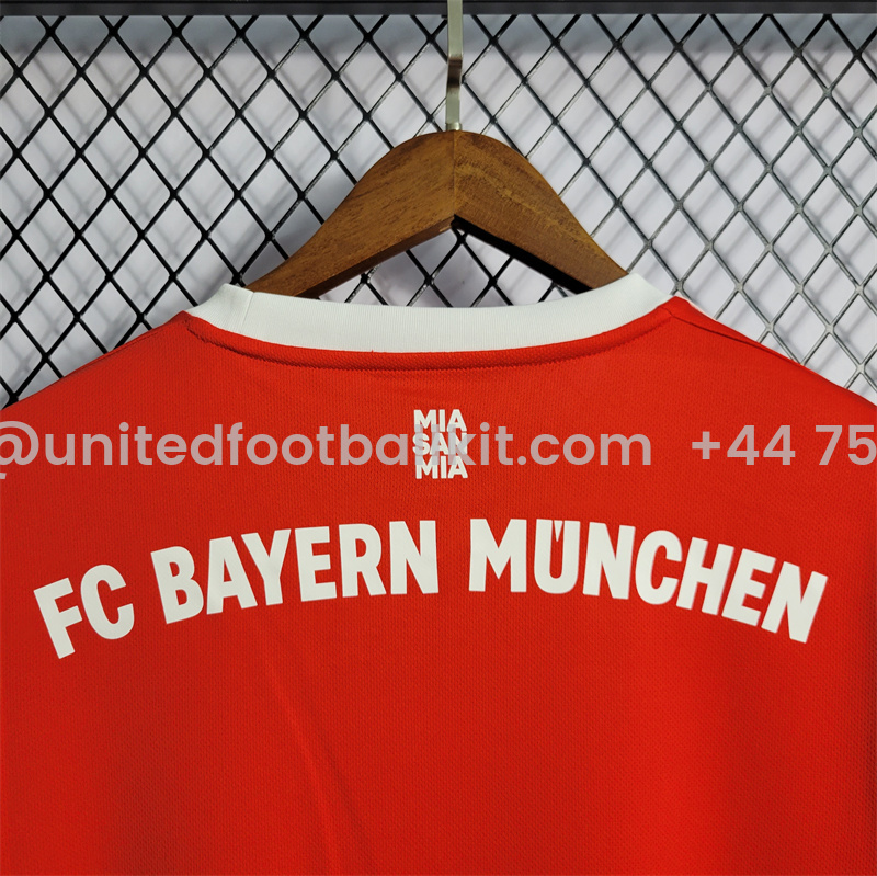 Unitedfootballkit.com | Bayern Munich 22/23 Home Stadium Jersey - Fans Version -Customize Name, Number and Patch | Worldwide Shipping