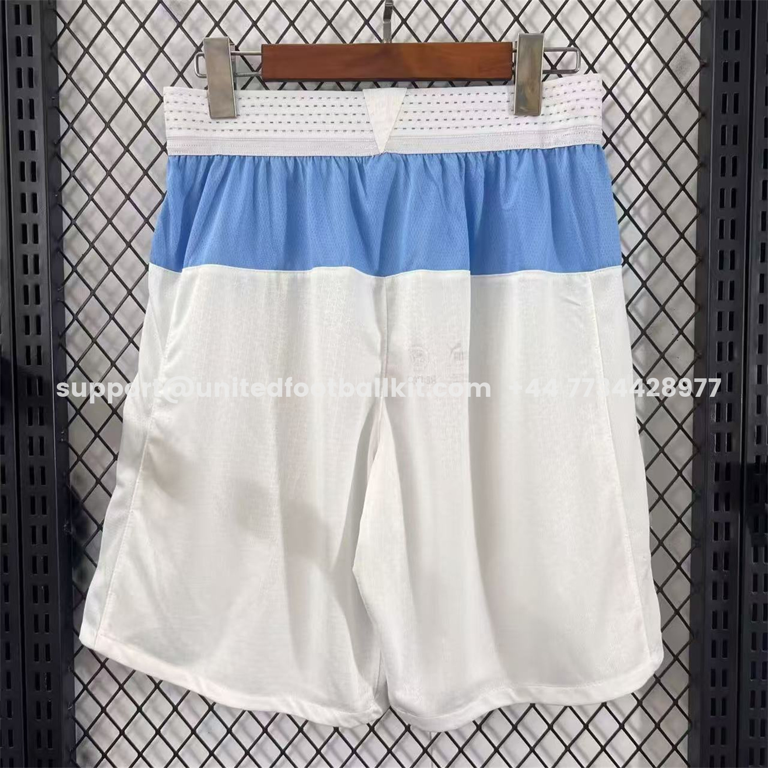 Unitedfootballkit.com | Manchester City 25-26 Home White Shorts - Player Version -Customize Name, Number and Patch | Worldwide Shipping