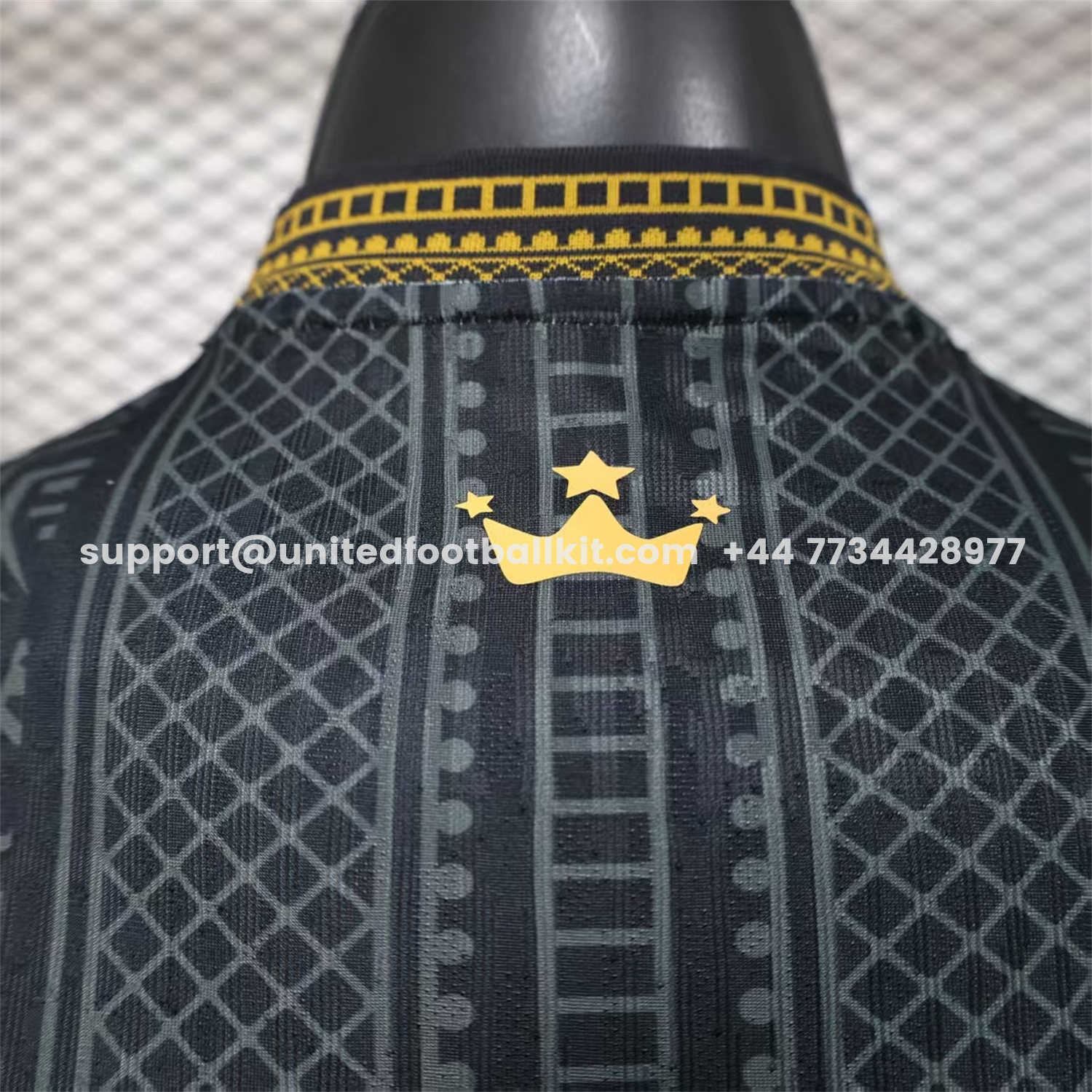 Unitedfootballkit.com | Brazil 2026 COMMA Black Neymar Special Jersey - Player Version -Customize Name, Number and Patch | Worldwide Shipping