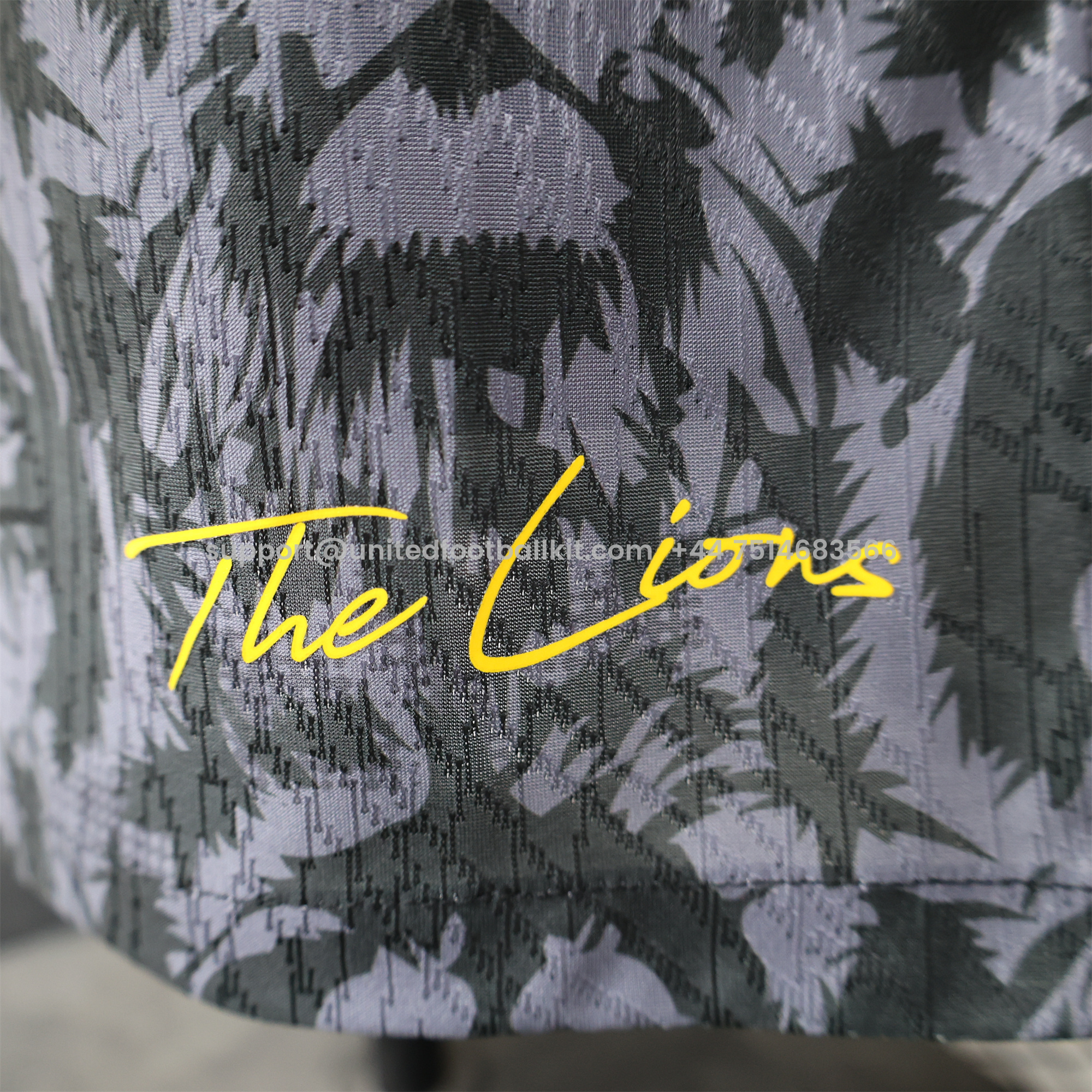 Unitedfootballkit.com | England 2024 Black The Lions Special Edition Jersey - Player Version -Customize Name, Number and Patch | Worldwide Shipping