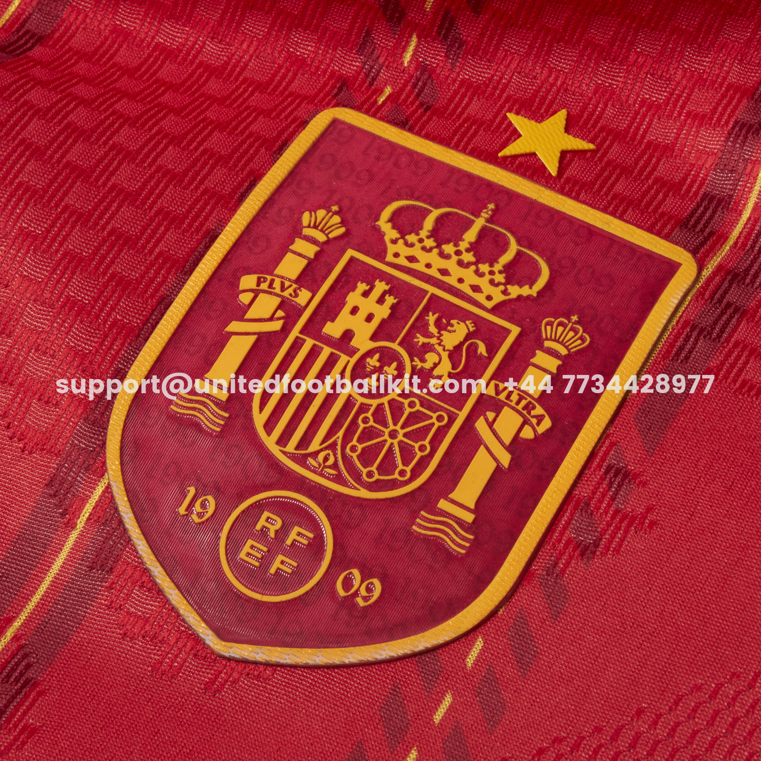 Unitedfootballkit.com | Spain 2026 Home Long Sleeves Jersey - Player Version -Customize Name, Number and Patch | Worldwide Shipping