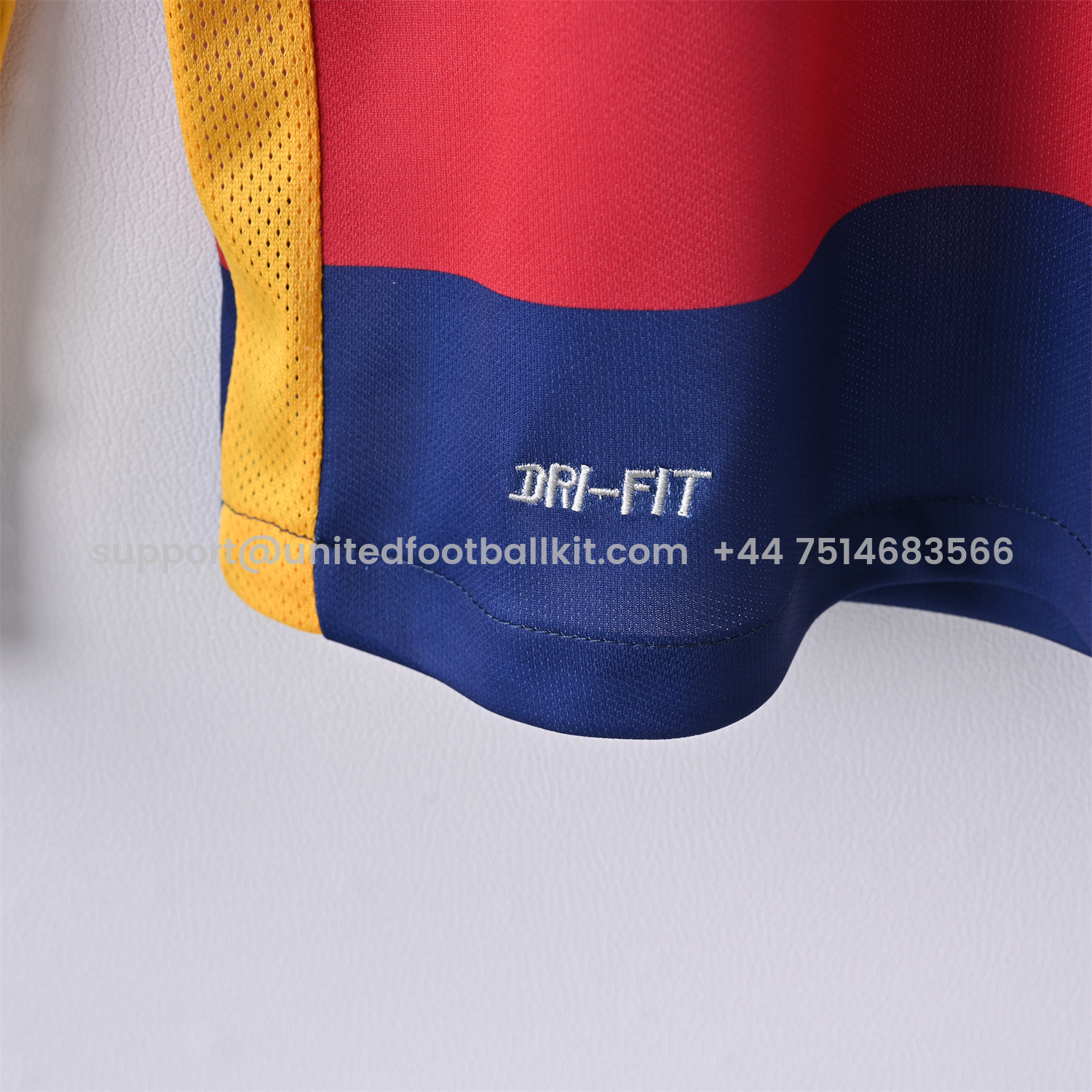 Unitedfootballkit.com | Retro Barcelona 15-16 Home Long Sleeves Jersey -Customize Name, Number and Patch | Worldwide Shipping