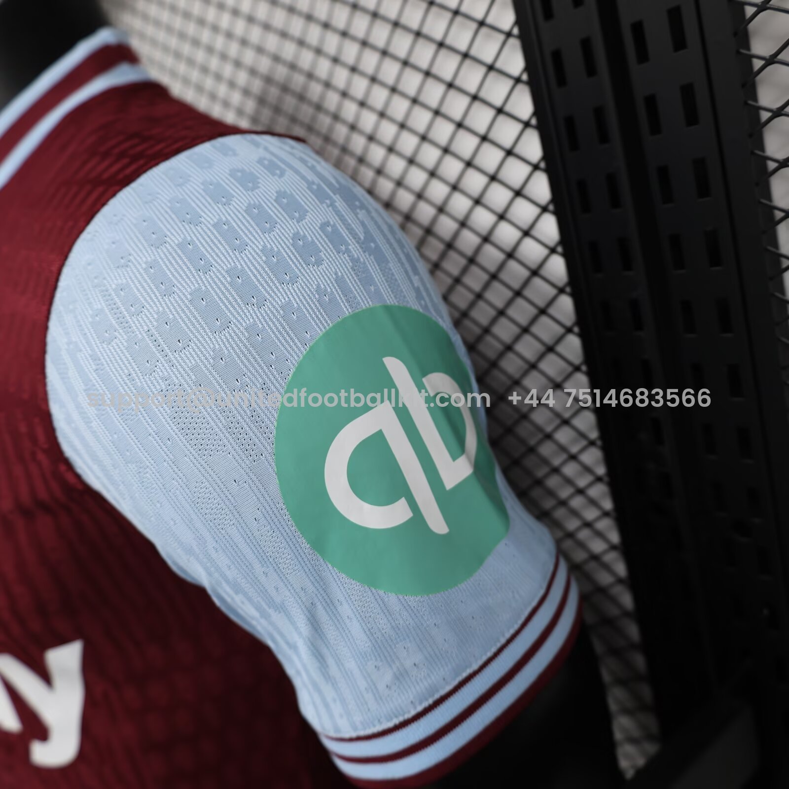 Unitedfootballkit.com | West Ham United 24-25 Home Stadium Jersey - Player Version -Customize Name, Number and Patch | Worldwide Shipping