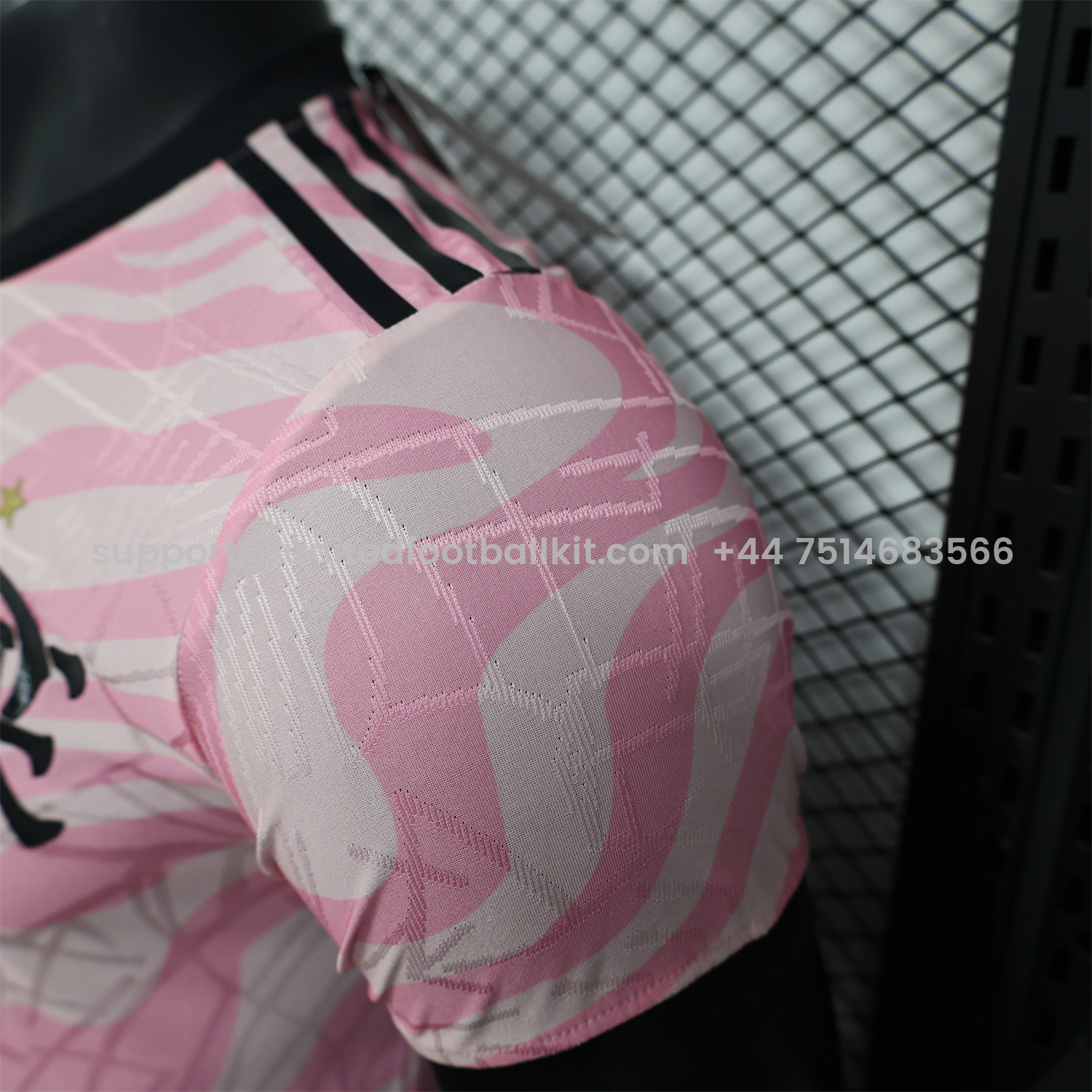 Unitedfootballkit.com | Flamengo 25-26 Pink Ripples Special Jersey - Player Version -Customize Name, Number and Patch | Worldwide Shipping