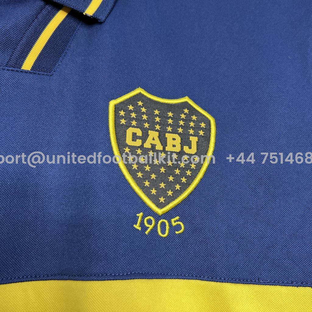 Unitedfootballkit.com | Retro Boca Juniors 1994-95 Home Stadium Jersey -Customize Name, Number and Patch | Worldwide Shipping