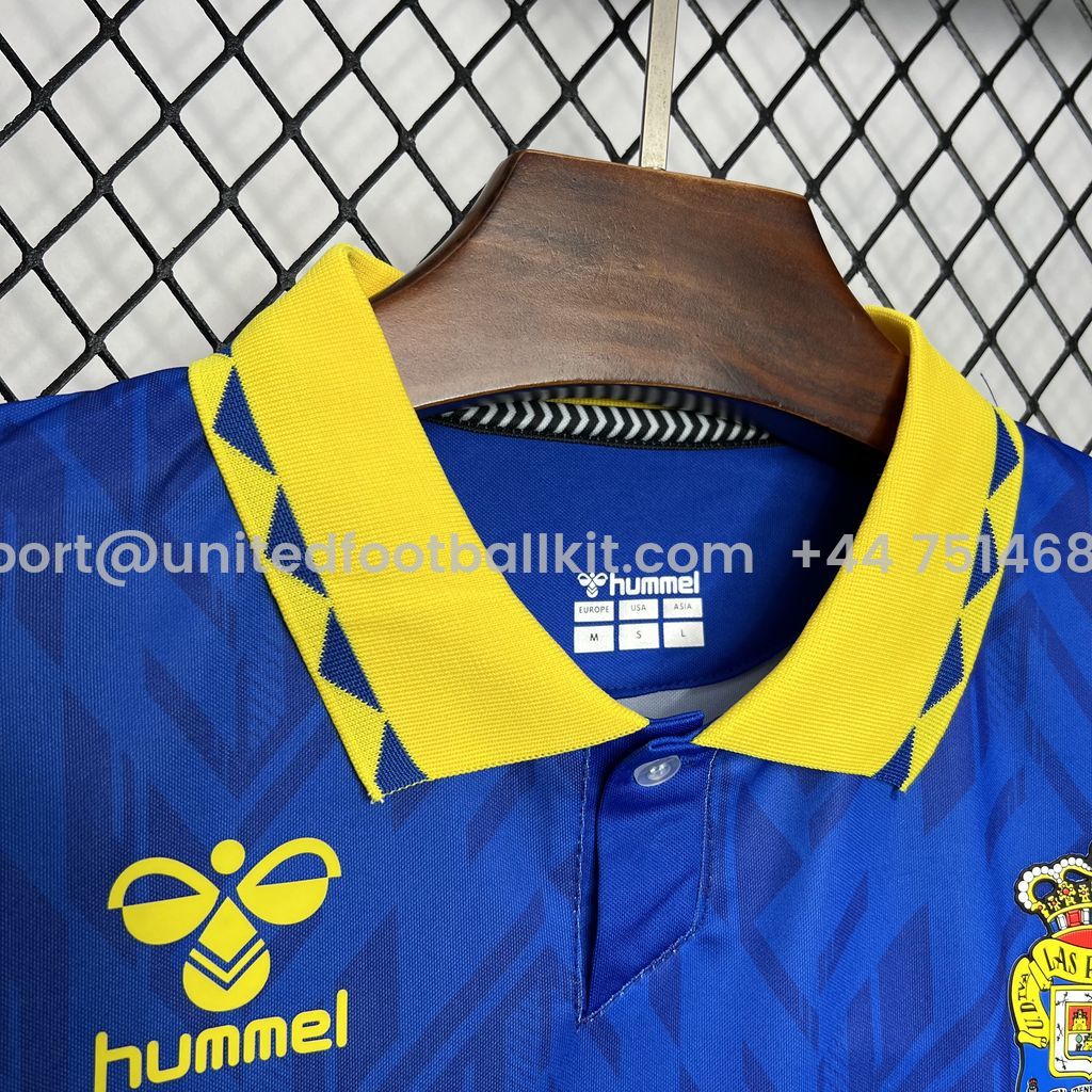 Unitedfootballkit.com | Las Palmas 24-25 Away Jersey - Fans Version -Customize Name, Number and Patch | Worldwide Shipping