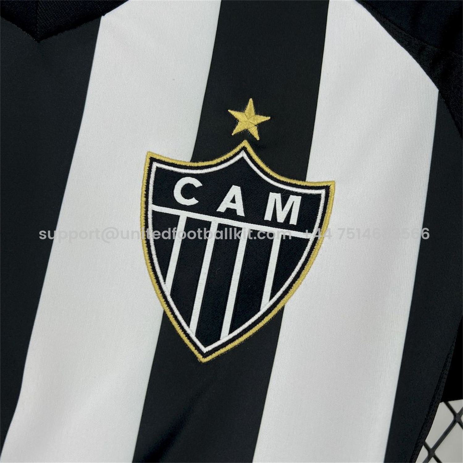 Unitedfootballkit.com | Atletico Mineiro 25-26 Home Jersey - Fans Version -Customize Name, Number and Patch | Worldwide Shipping