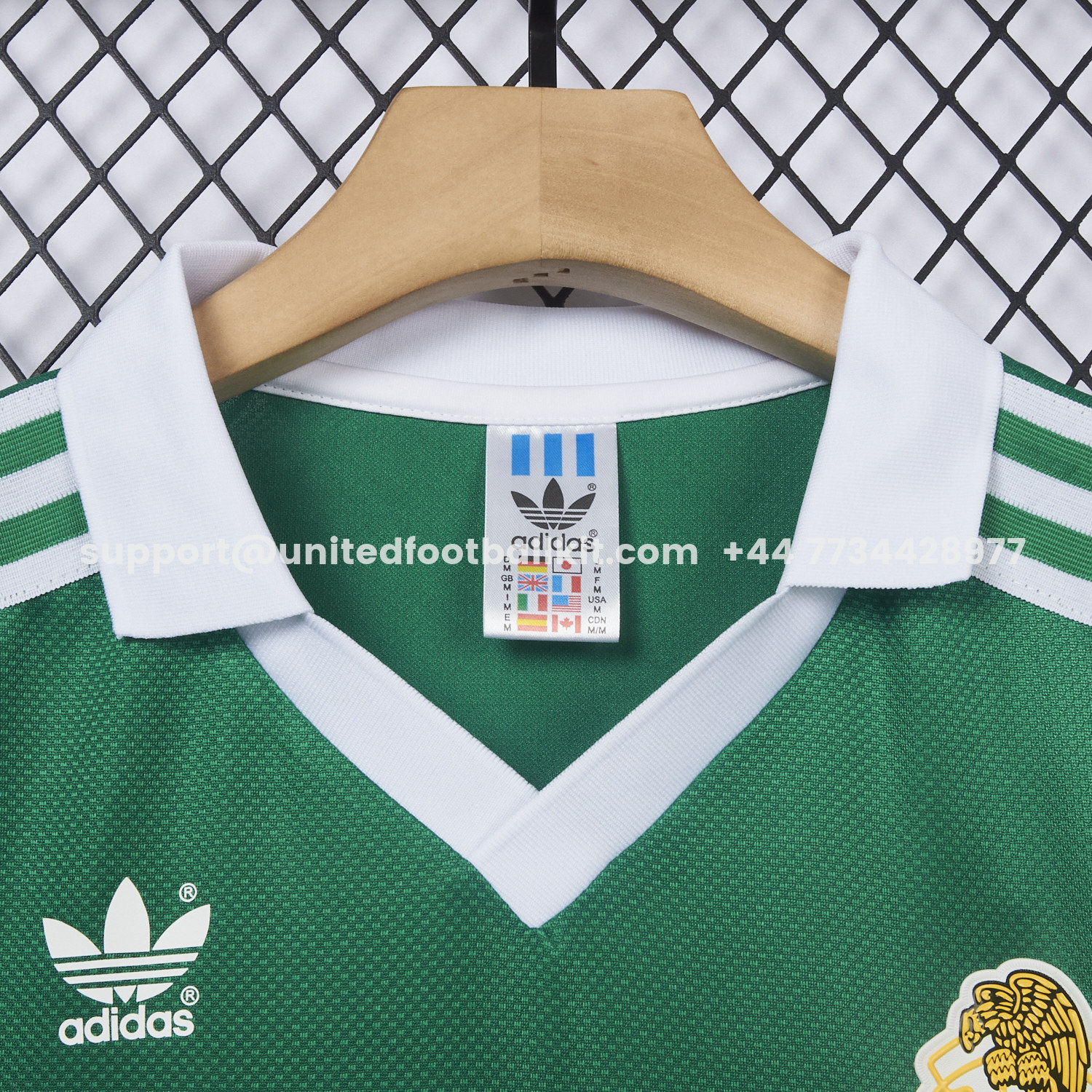 Unitedfootballkit.com | Retro Mexico 1986 Home Jersey - Fans Version -Customize Name, Number and Patch | Worldwide Shipping