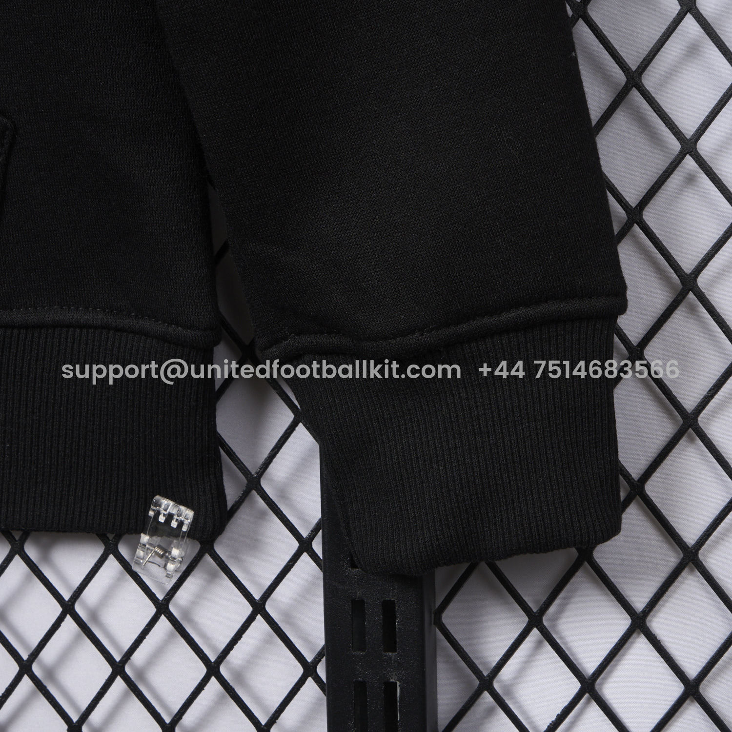 Unitedfootballkit.com | Barcelona x Travis Scott Black Unisex Pullover Hoodie -Customize Name, Number and Patch | Worldwide Shipping